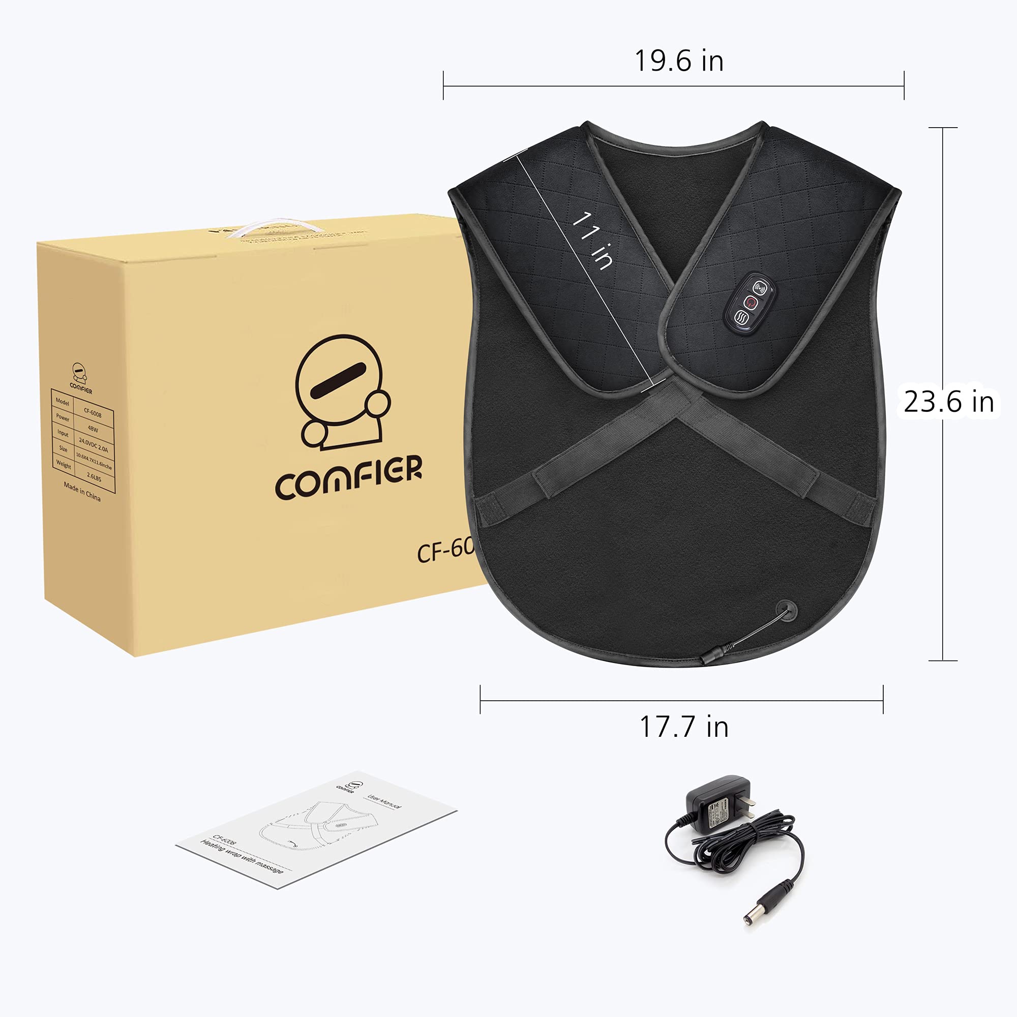 comfier-heating-pad-with-massager-large-23-6-x19-6-back-heating-pad-with-2-heat- image 8