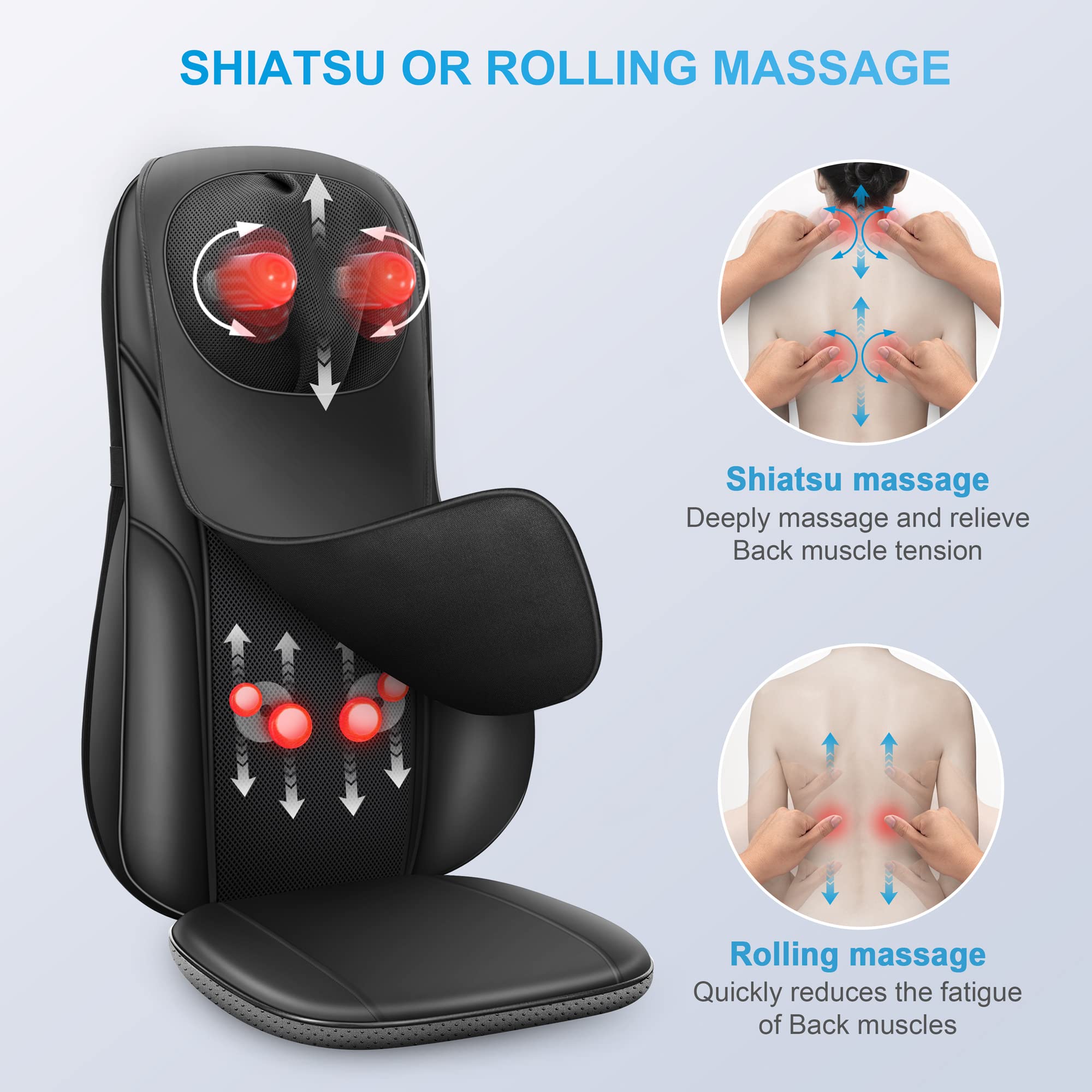 comfier-shiatsu-back-massager-with-heat-full-back-kneading-rolling-massage-chair image 3