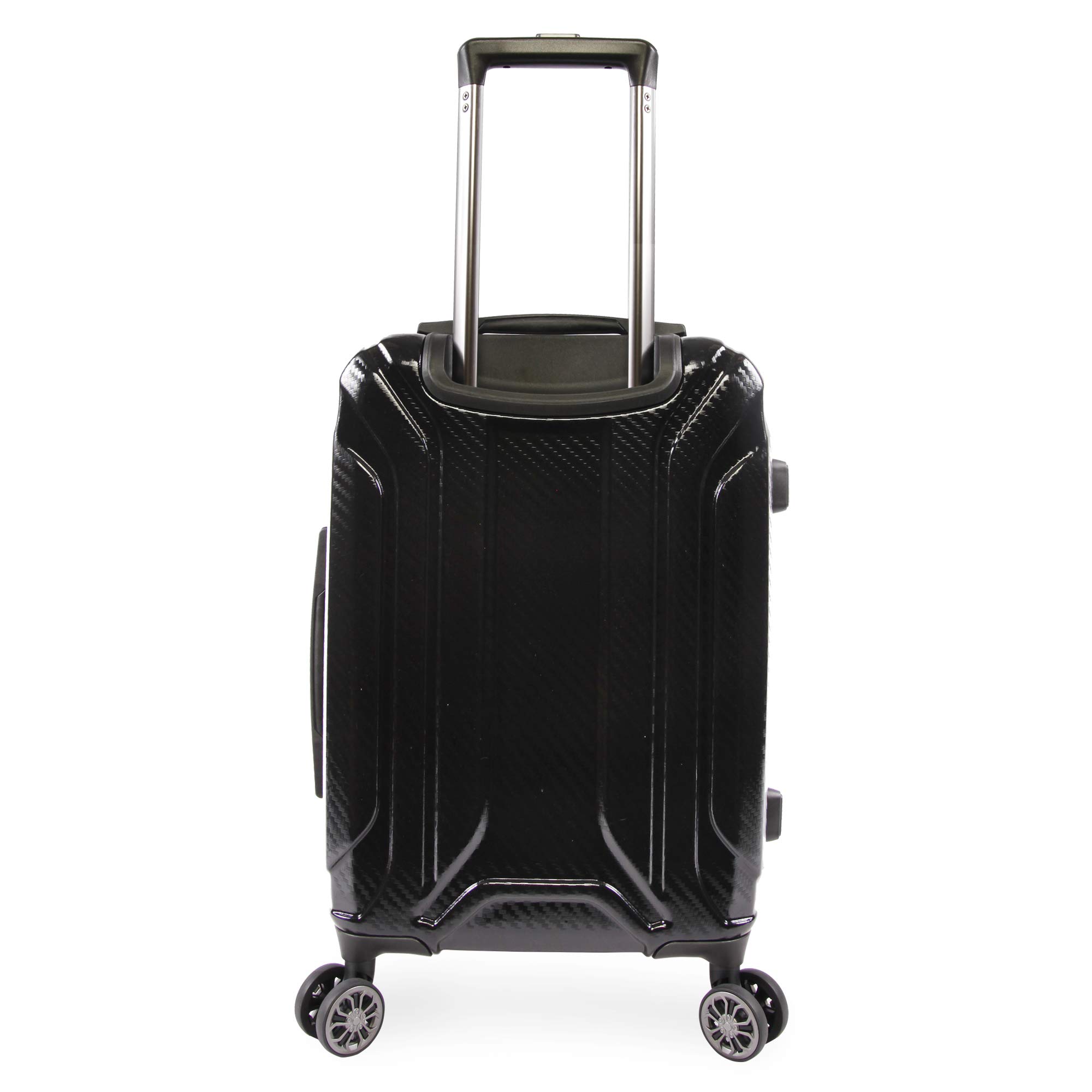 brookstone-keane-21-spinner-suitcase-abs-hardshell-usb-port-tsa-lock image 2