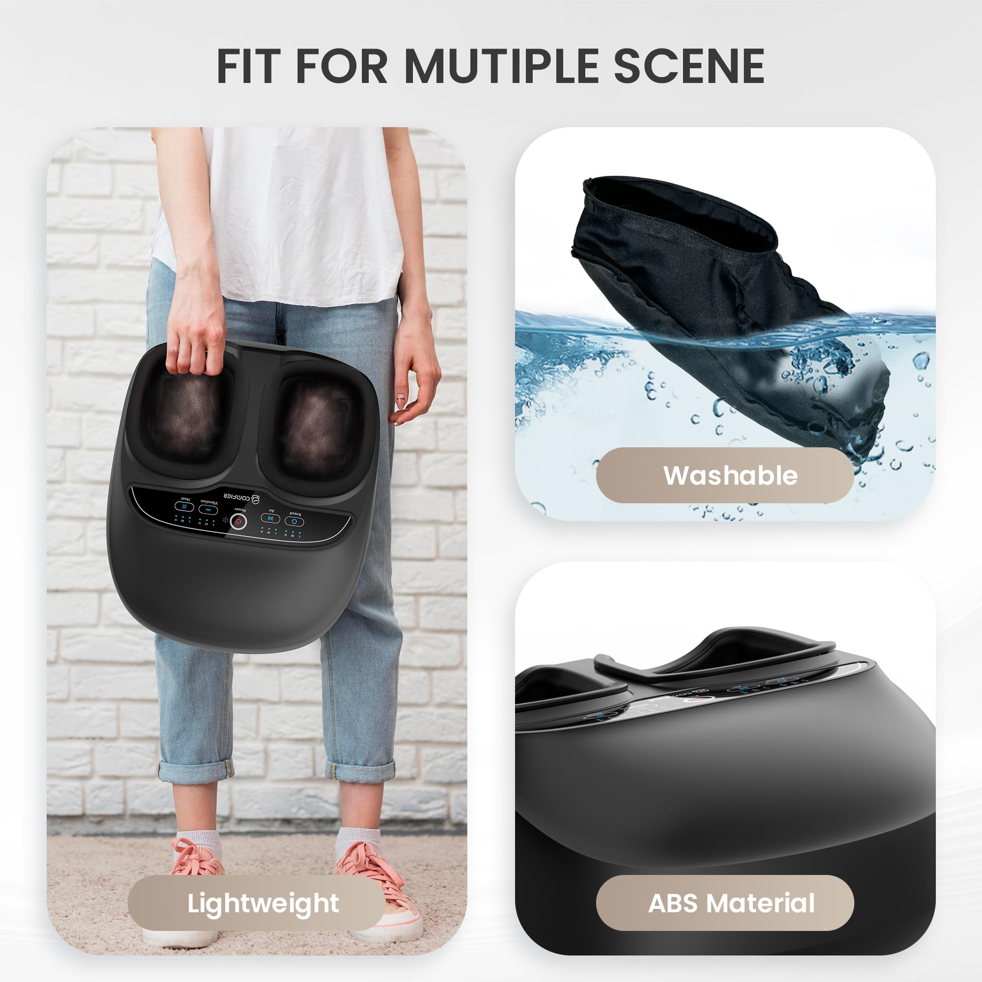comfier-shiatsu-foot-massager-with-heat-kneading-vibration-compression-pause-fun image 6