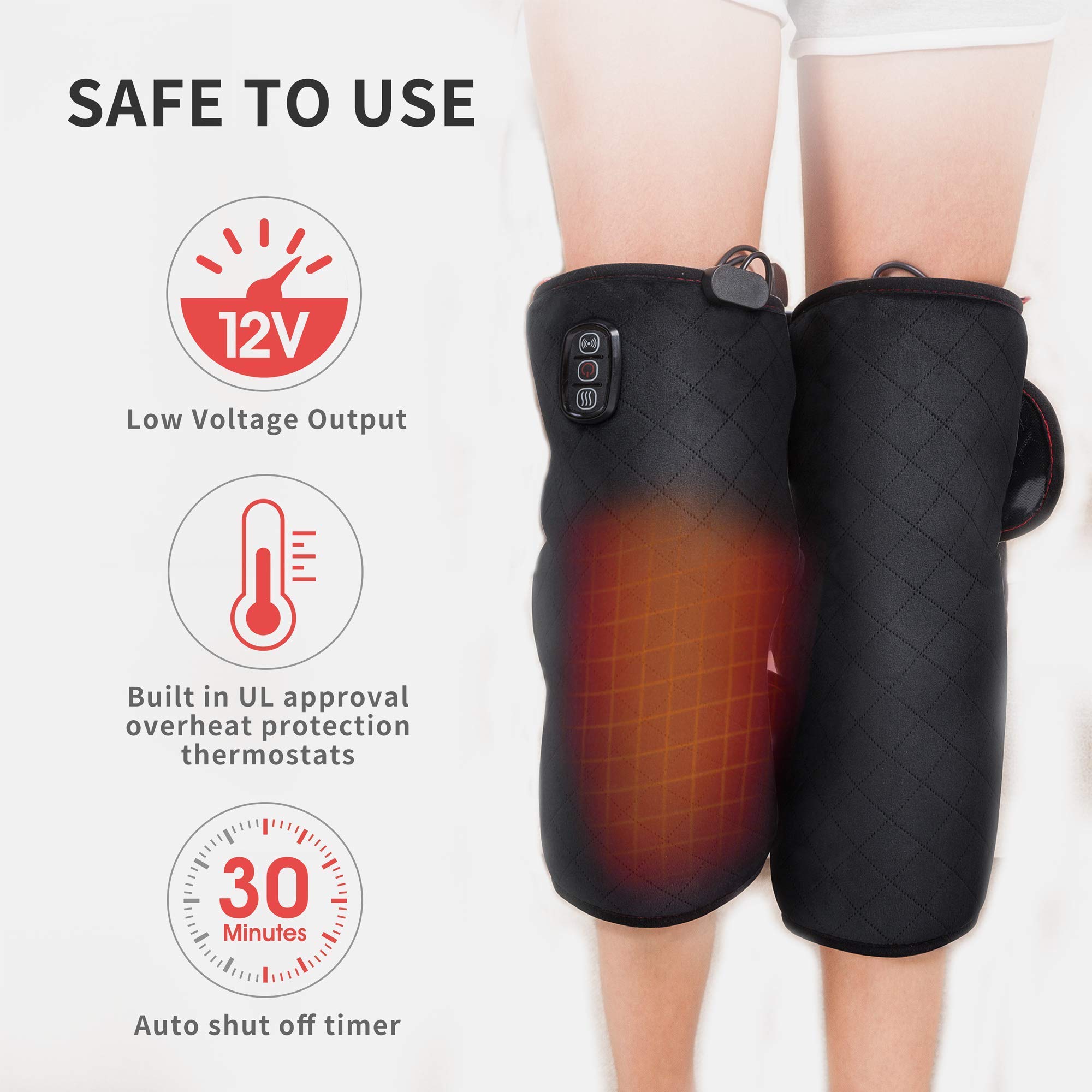 comfier-shiatsu-neck-back-massager-with-knee-massager-bundle-adjustable-nodes-he image 8