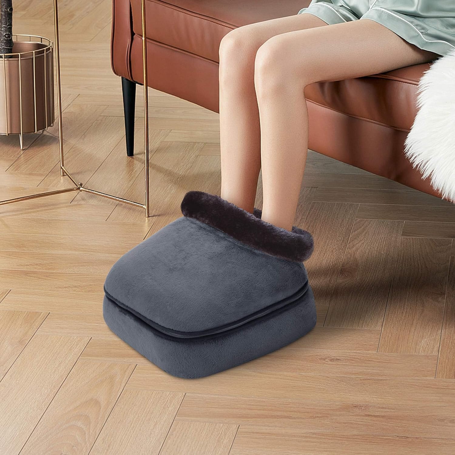 comfier-2-in-1-shiatsu-foot-and-back-massager-with-heat image 3