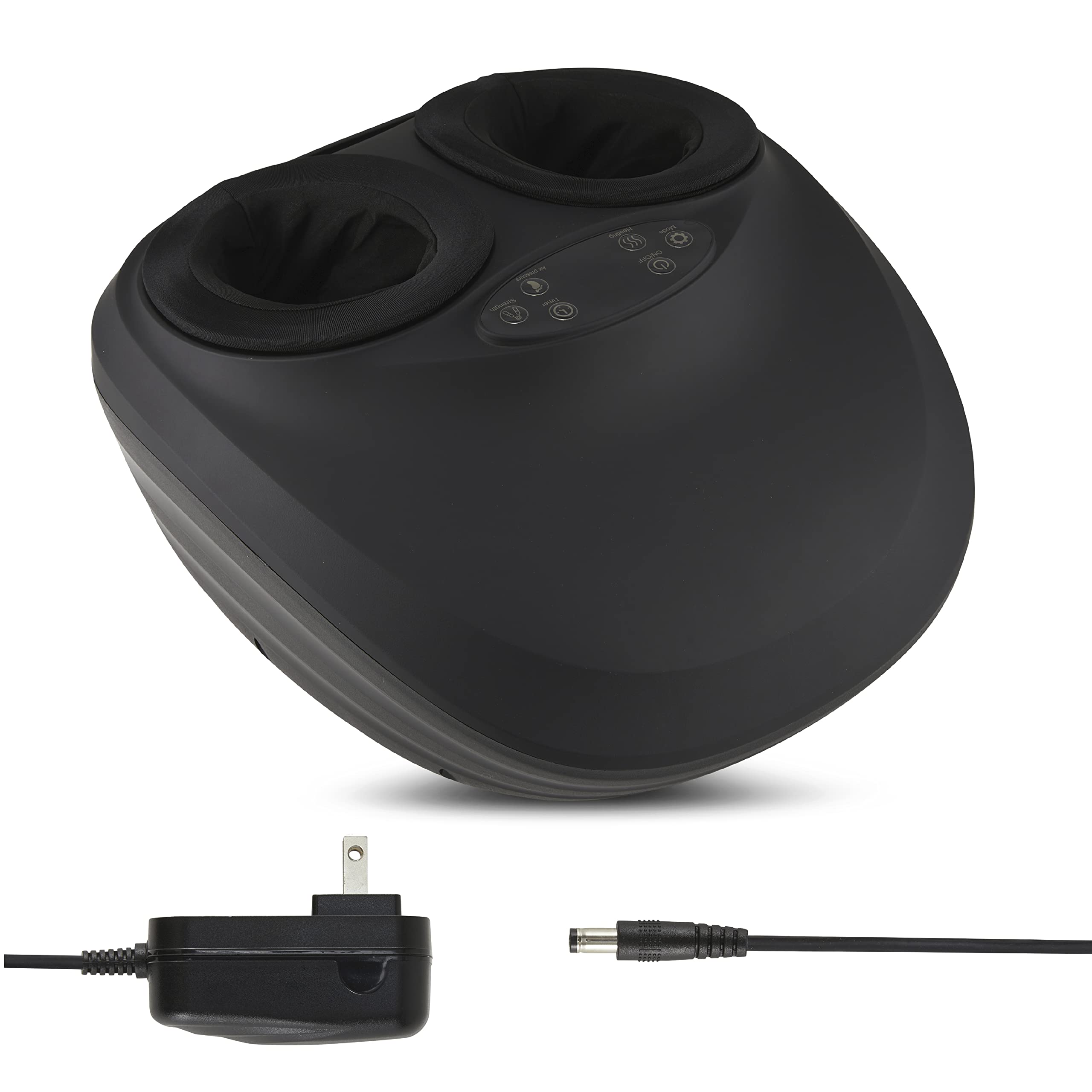brookstone-shiatsu-foot-massager-with-heat-air-compression-5-modes-adjustable-in image 2