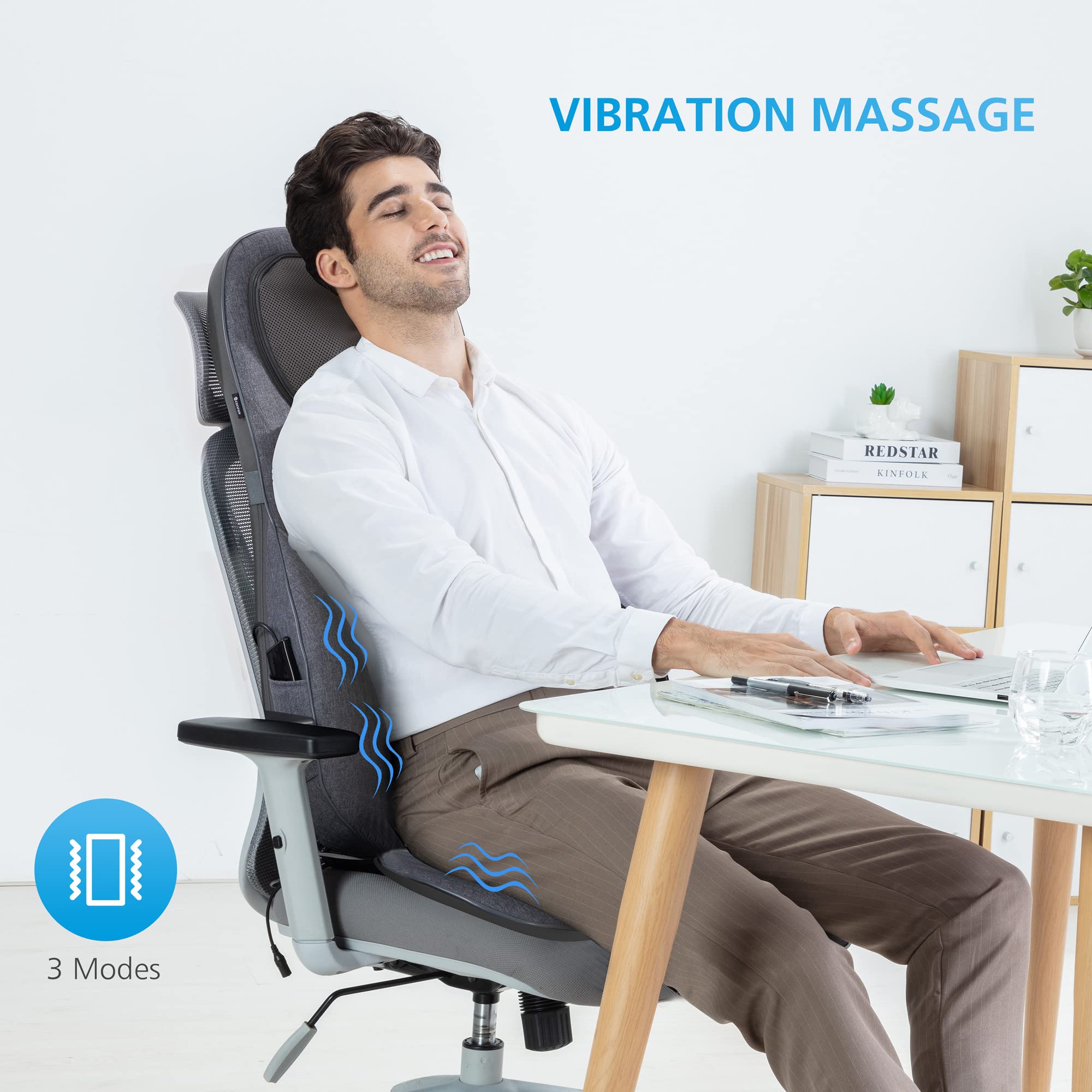 comfier-neck-back-massager-with-heat-height-adjustable-shiatsu-seat-cushion-for- image 5