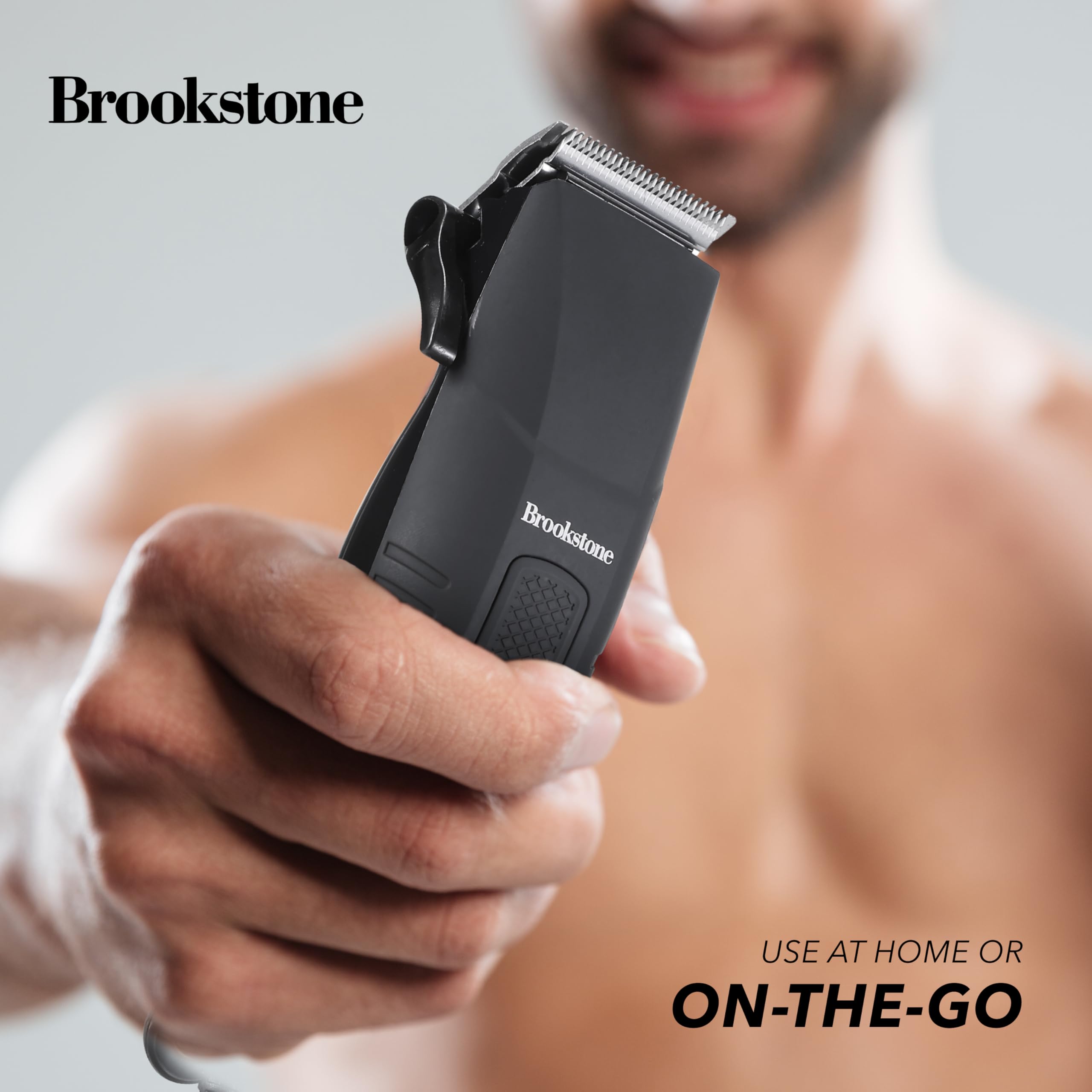 brookstone-grooming-combo-kit-all-in-one-beard-hair-and-body-trimmer-set-with-du image 2