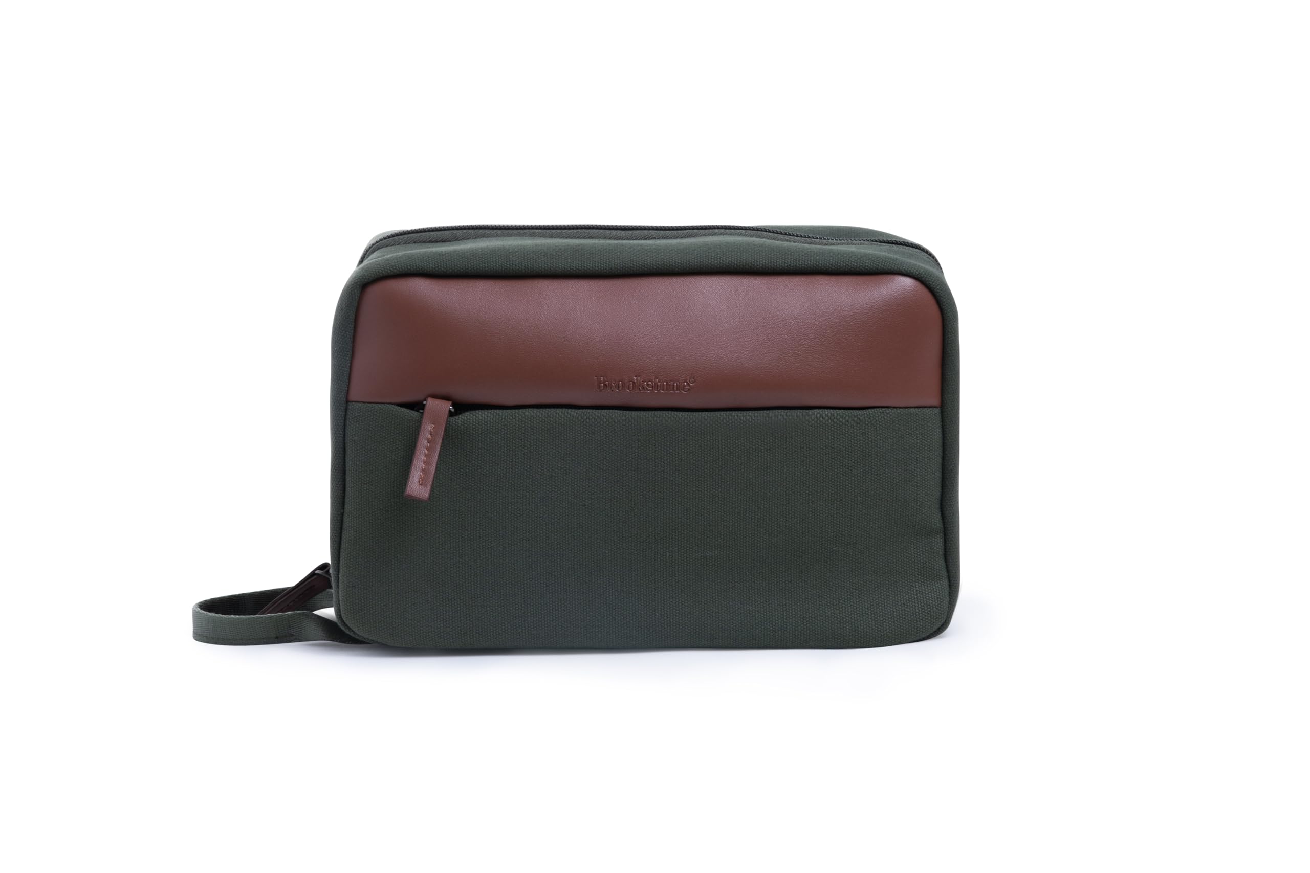 brookstone-travel-toiletry-bag-compact-toiletry-organizer-and-hygiene-bag-for-me image 1