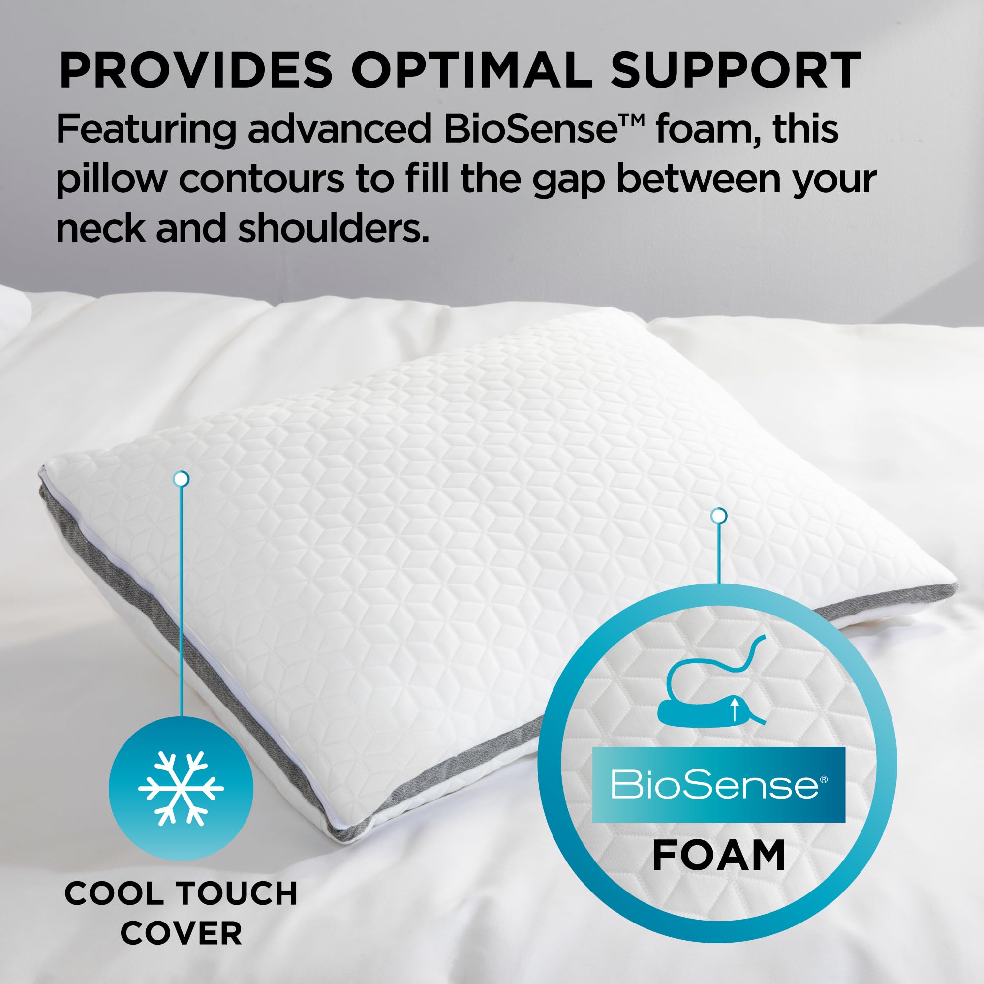 brookstone-elite-dual-comfort-cooling-memory-foam-pillow-adaptive-biosense-foam- image 3