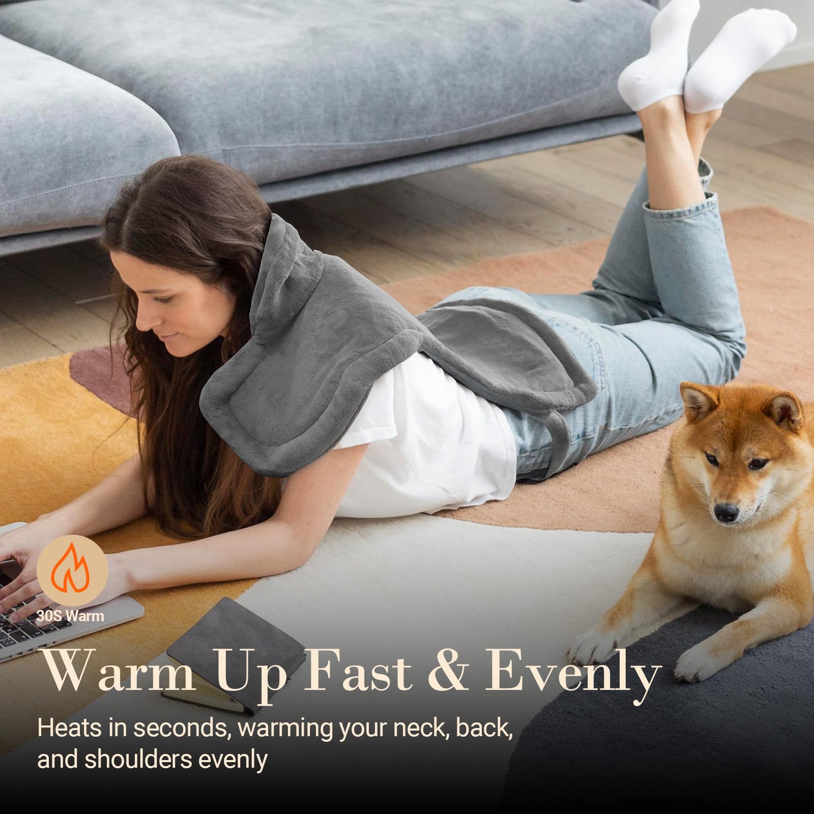 comfier-large-heating-pad-for-back-neck-and-shoulders-fsa-hsa-eligible-3-heat-le image 2