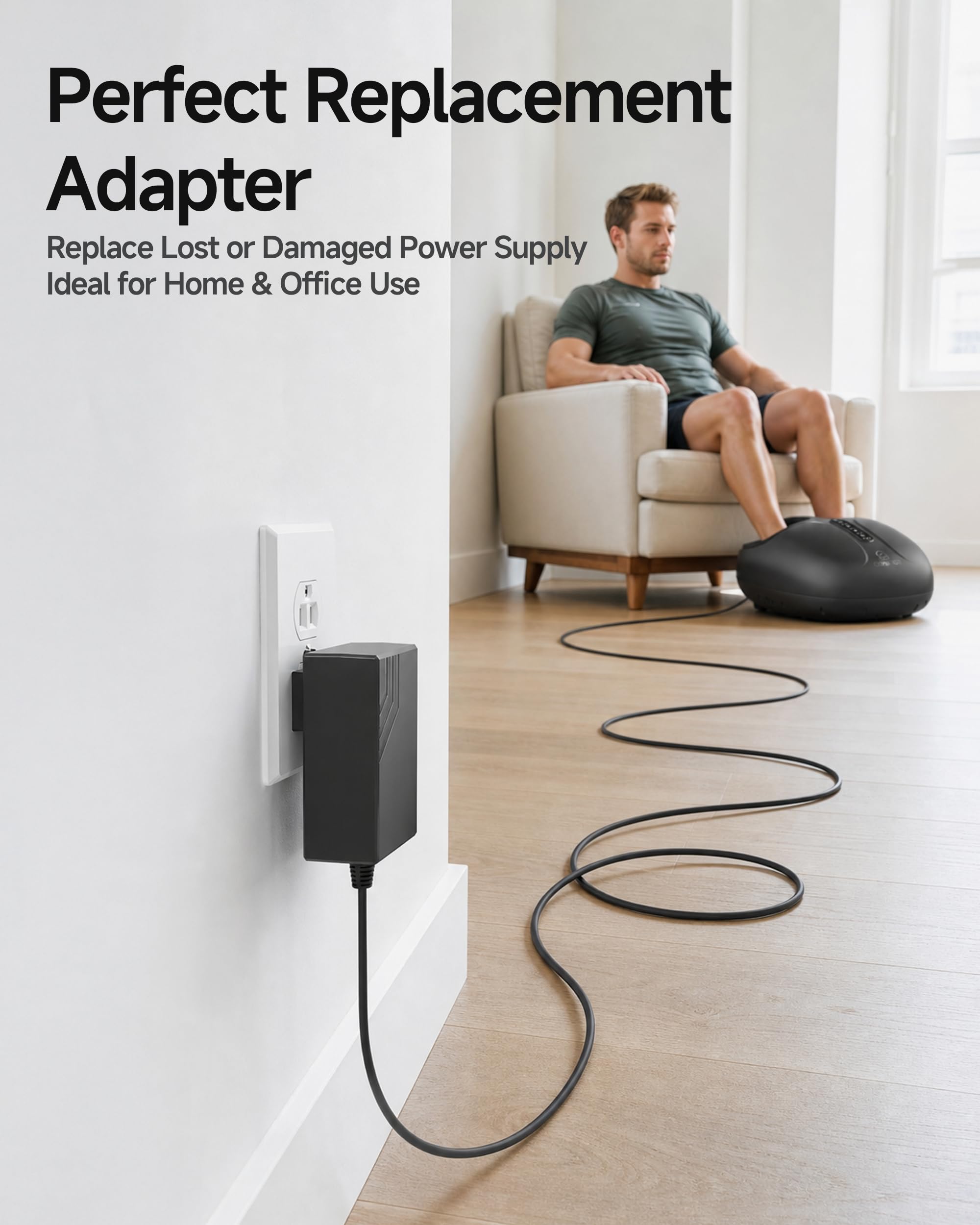 comfier-24v-2-5a-massage-device-charger-replacement-etl-certified-ac-adapter-pow image 8
