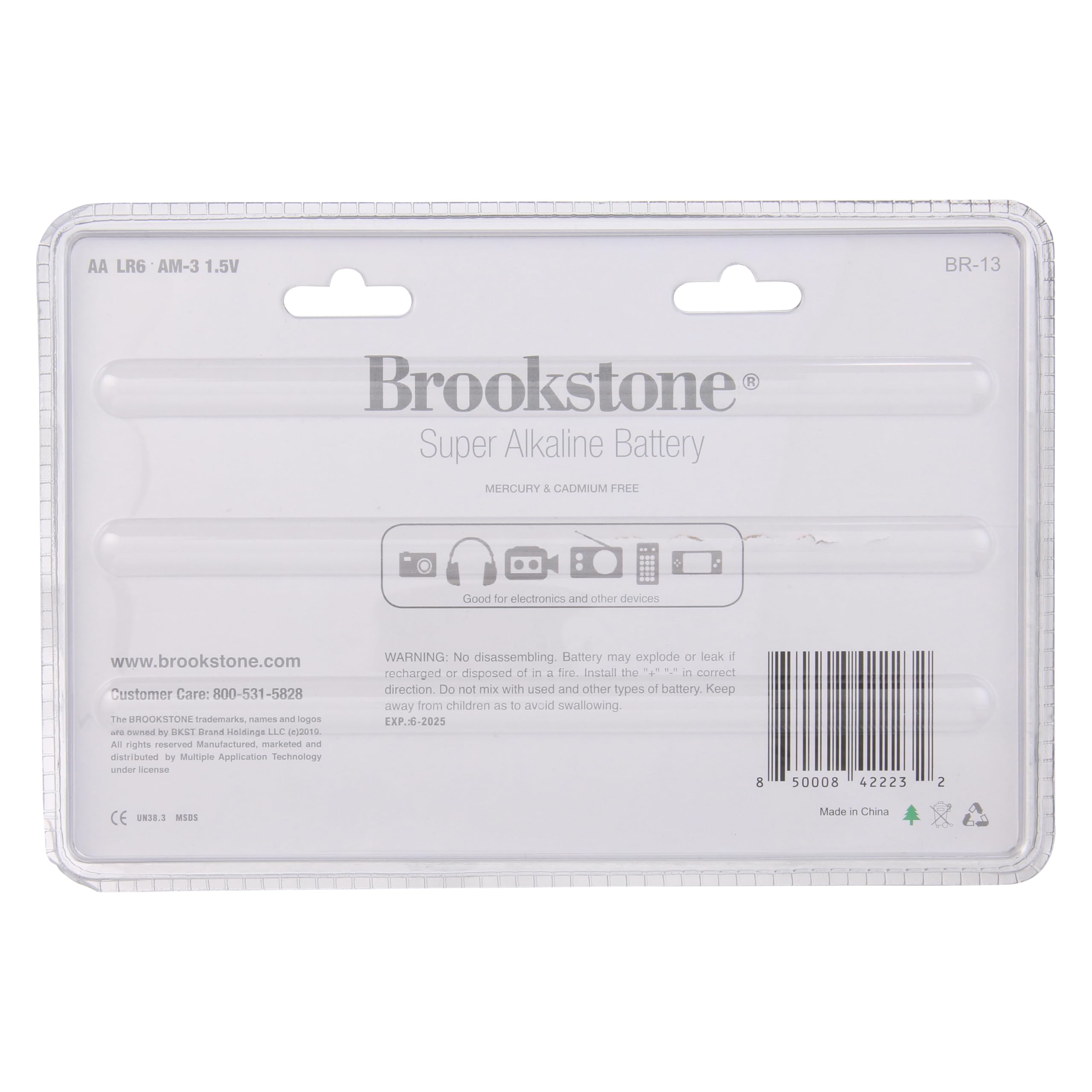 brookstone-aa-24-pack-super-alkaline-batteries-long-lasting-power-for-household- image 2