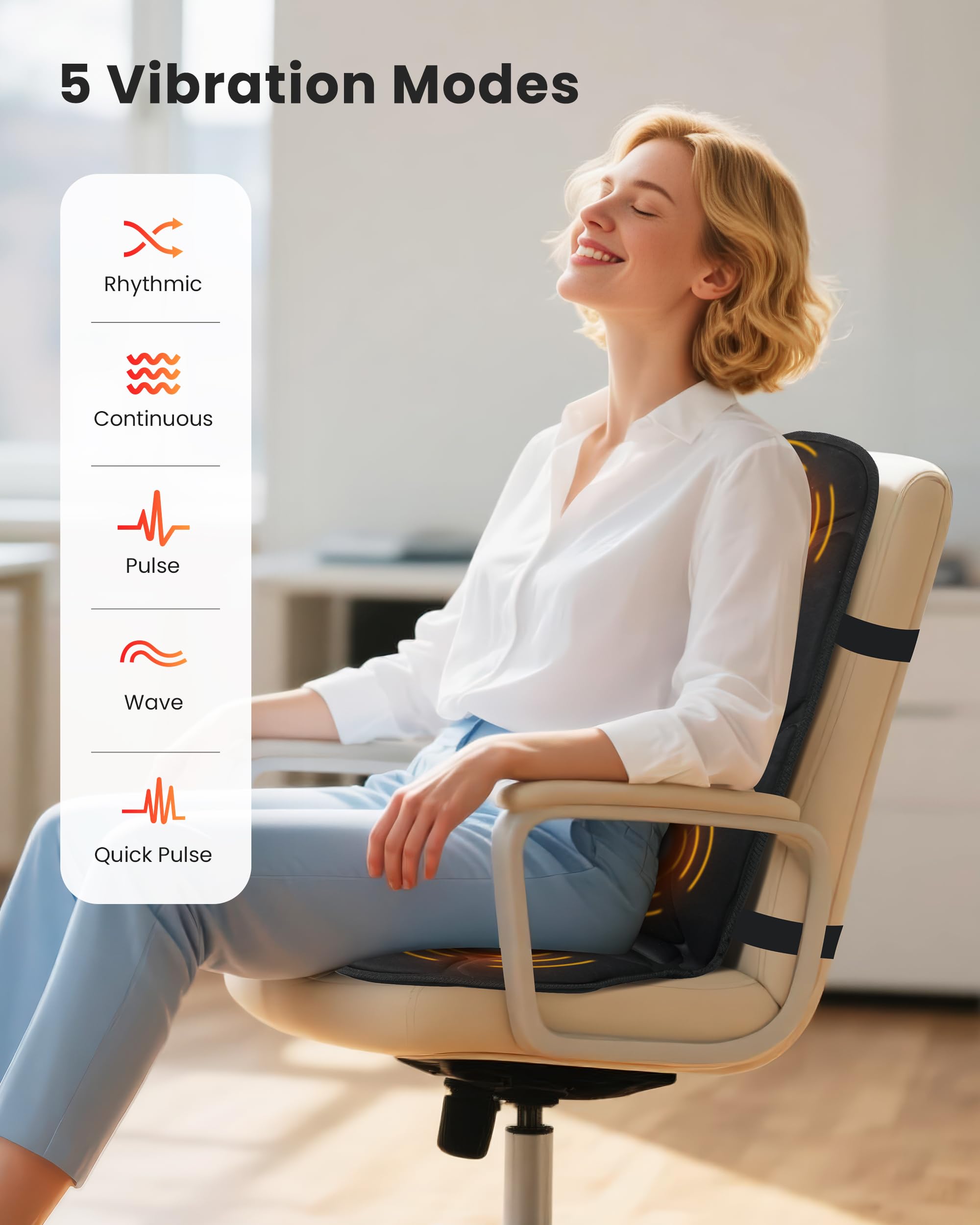 comfier-vibration-back-massager-with-heat-heated-massage-chair-pad-with-5-vibrat image 3