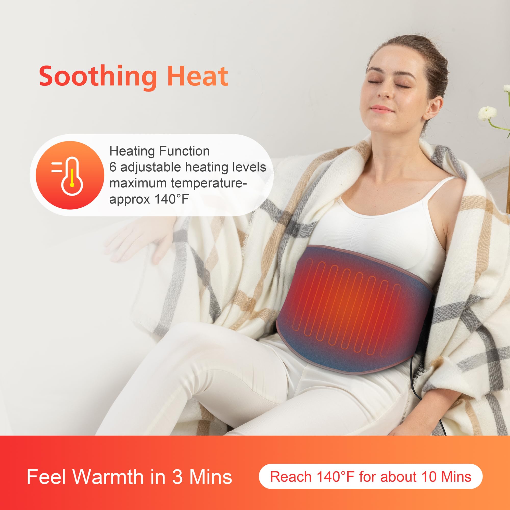 comfier-heating-pad-for-back-pain-relief-corded-waist-heat-wrap-with-6-heat-leve image 5