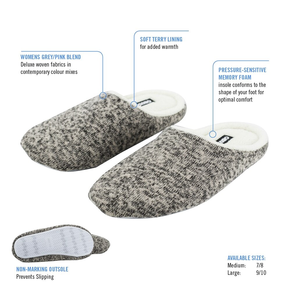 homedics-ladies-arch-support-slippers-memory-foam-non-marking-sole-terry-lining image 8
