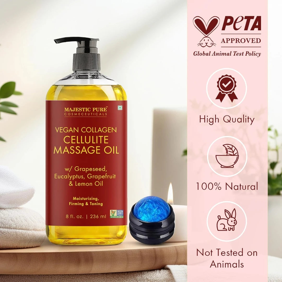 majestic-pure-vegan-collagen-cellulite-massage-oil-with-eucalyptus-oil-roller-8- image 2