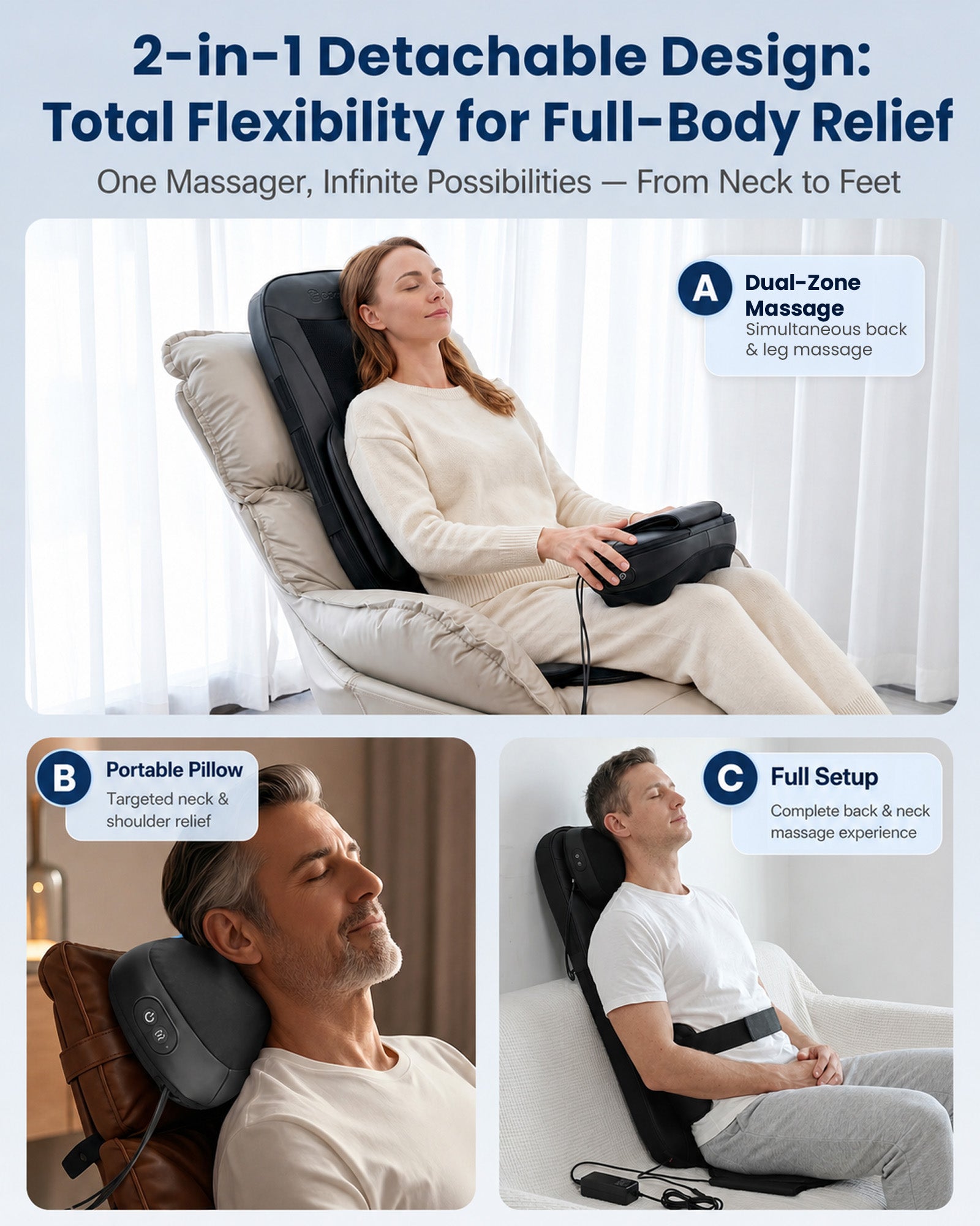 comfier-2523-shiatsu-neck-back-massager-with-graphene-heat-foldable-massage-chai image 5