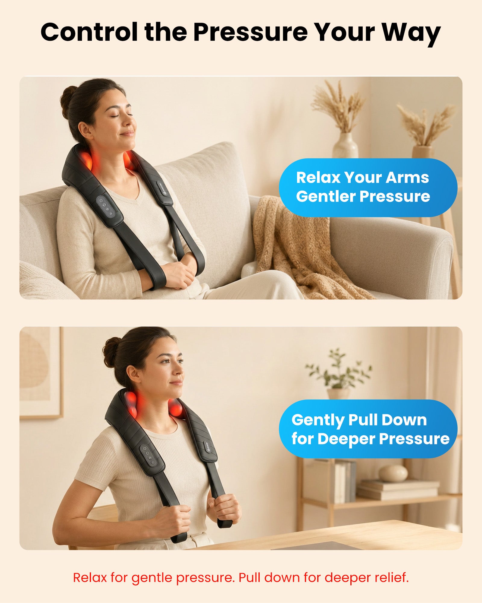 comfier-6811-cordless-neck-massager-with-heat-and-4d-shiatsu image 8