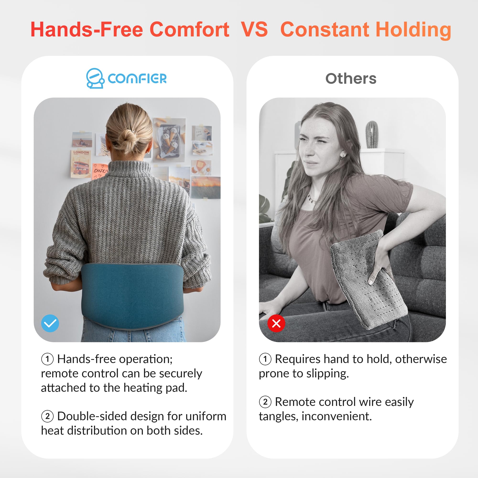 comfier-heating-pad-for-back-pain-relief-corded-waist-heat-wrap-with-6-heat-leve image 3