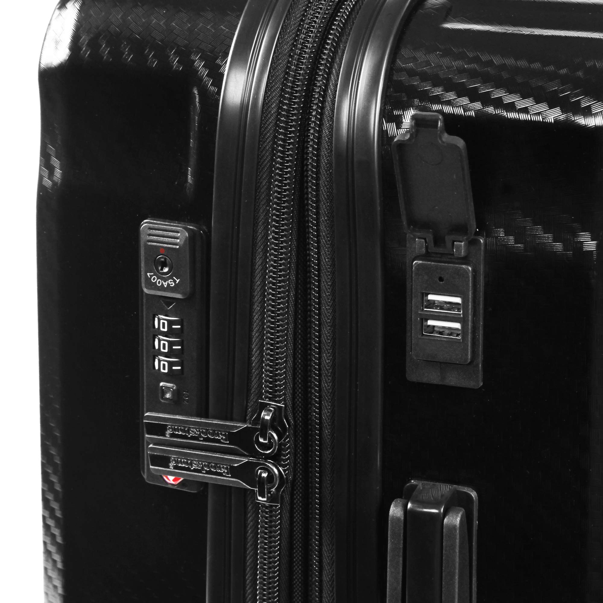 brookstone-keane-21-spinner-suitcase-abs-hardshell-usb-port-tsa-lock image 8
