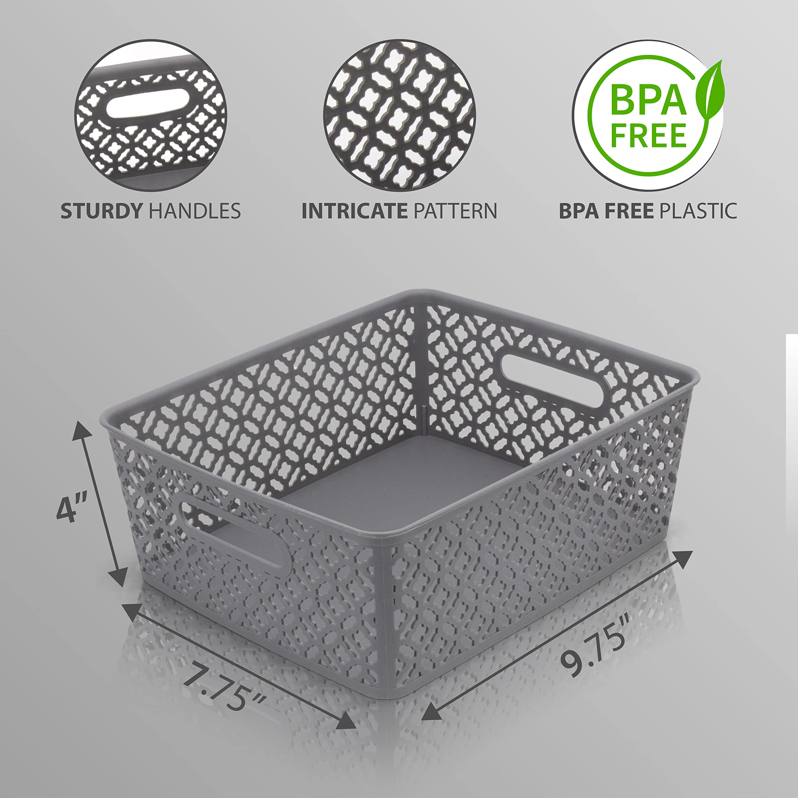 brookstone-2-pack-large-storage-baskets-with-handles-decorative-woven-plastic-bi image 5