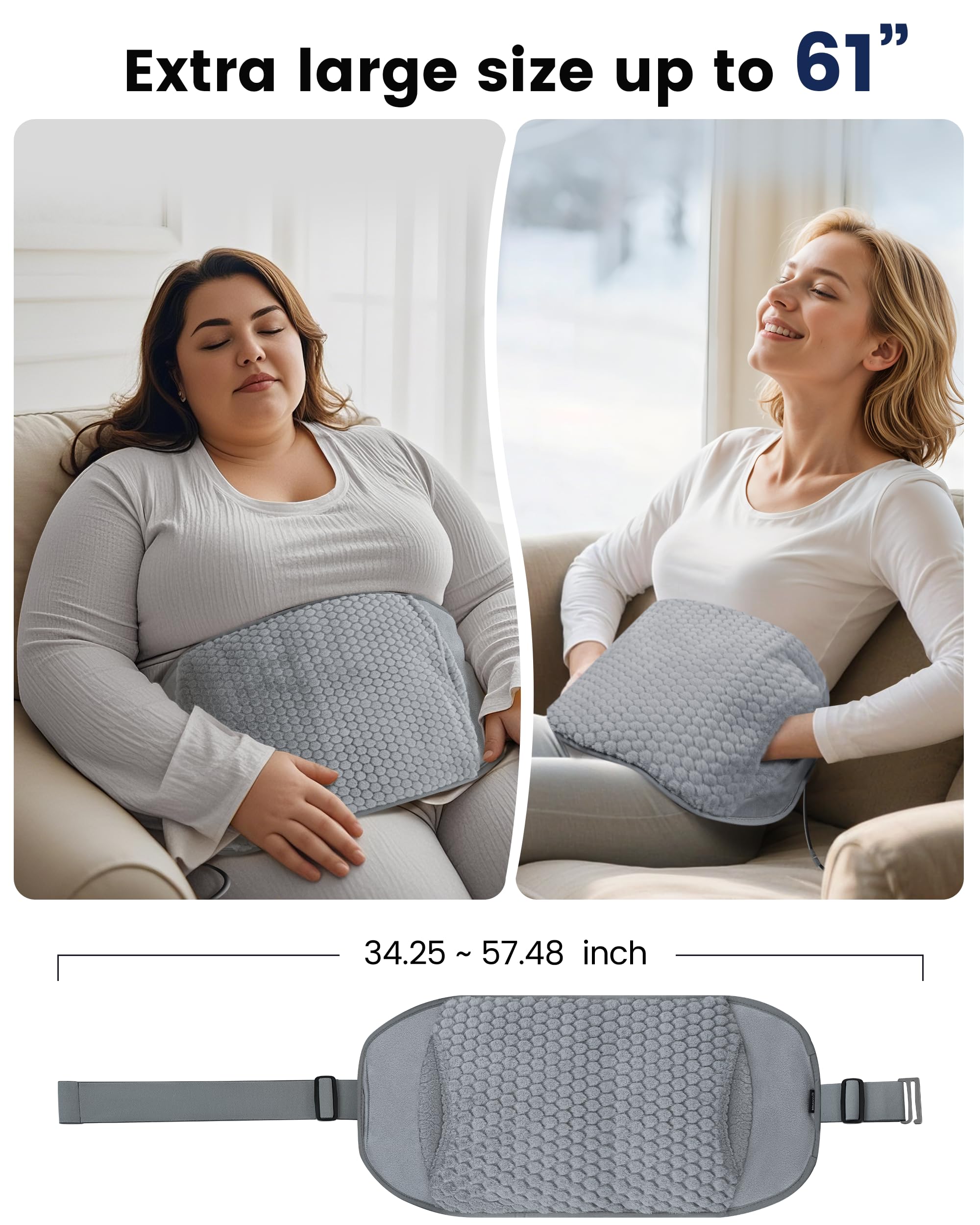 comfier-extra-large-heating-pad-with-massager-corded-heated-waist-belt-with-vibr image 8
