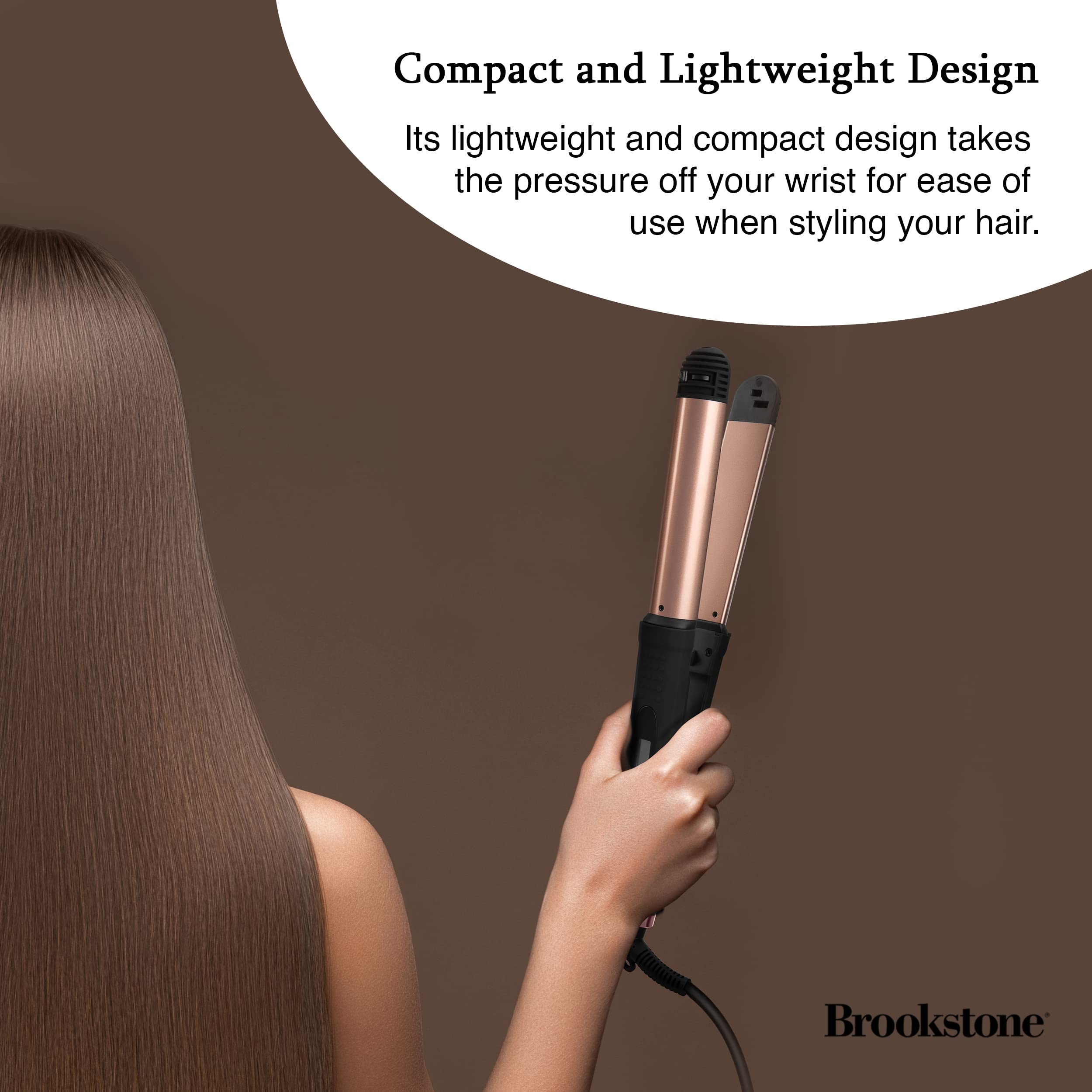 brookstone-powershine-pro-2-in-1-styler-professional-grade-straightener-and-curl image 6