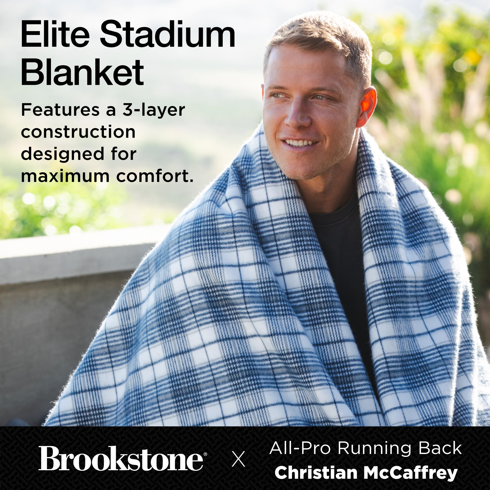 brookstone-elite-stadium-blanket-oversized-waterproof-outdoor-blanket-70-x-60-br image 2