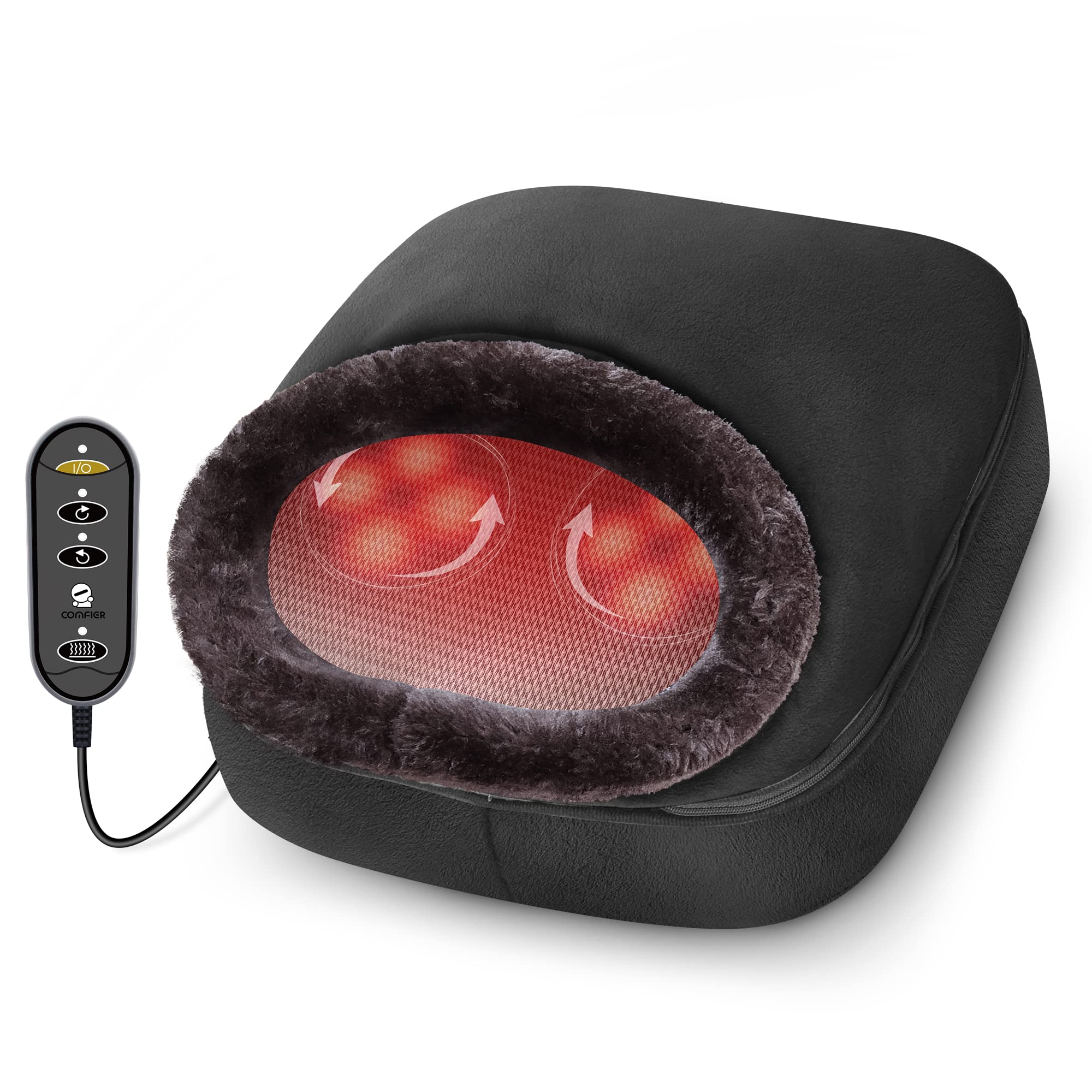 comfier-2-in-1-shiatsu-foot-and-back-massager-with-heat image 8