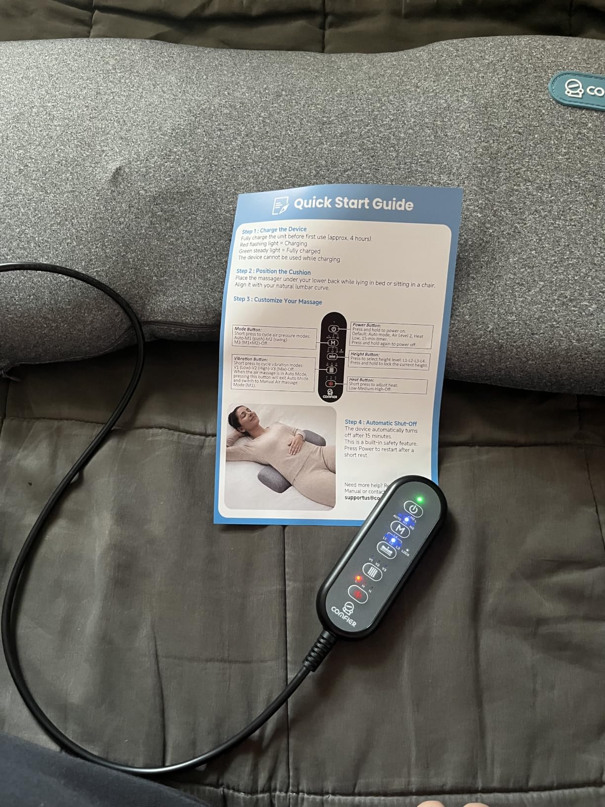 Muscle relief on demand