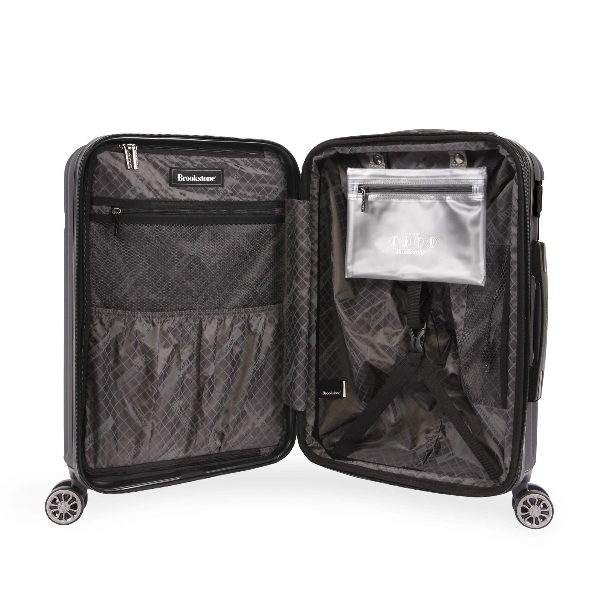 brookstone-nelson-21-spinner-suitcase-carry-on-with-usb-port-tsa-lock-expandable image 3
