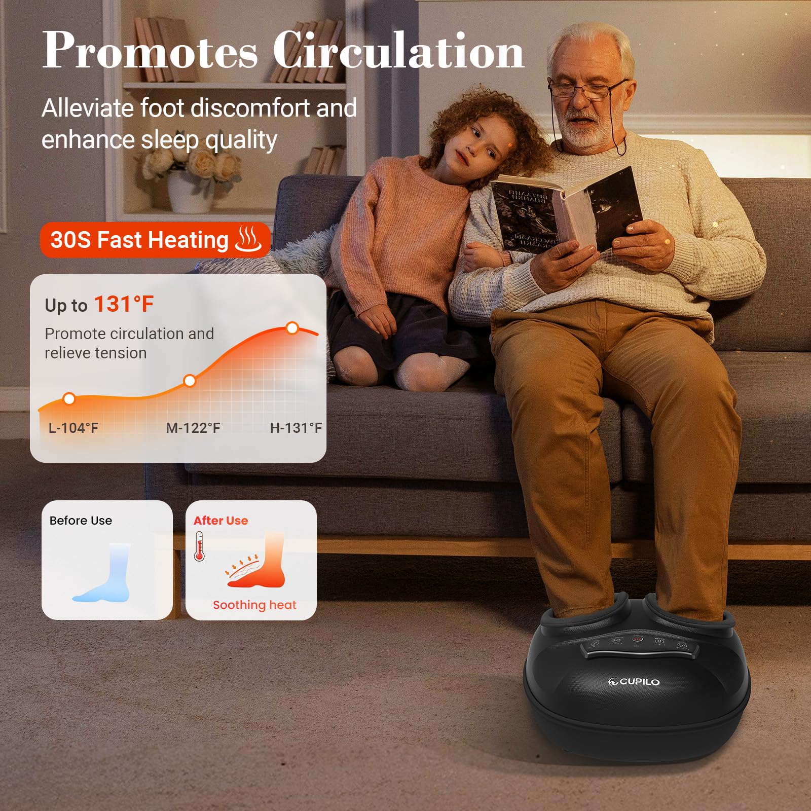 comfier-cupilo-shiatsu-foot-massager-with-heat-hand-massager-bundle image 2