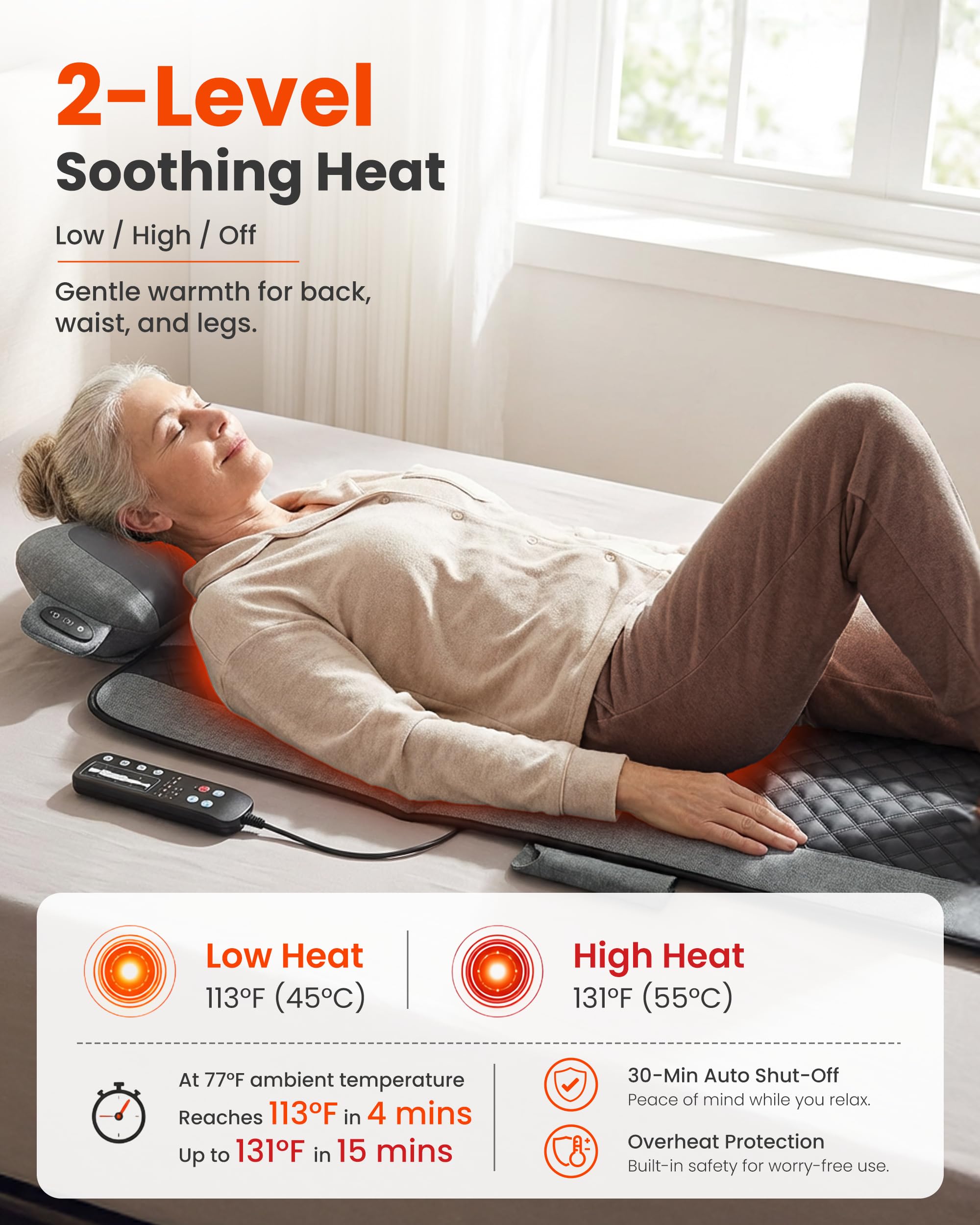 comfier-full-body-vibration-massage-mat-with-detachable-shiatsu-neck-pillow-10-m image 3