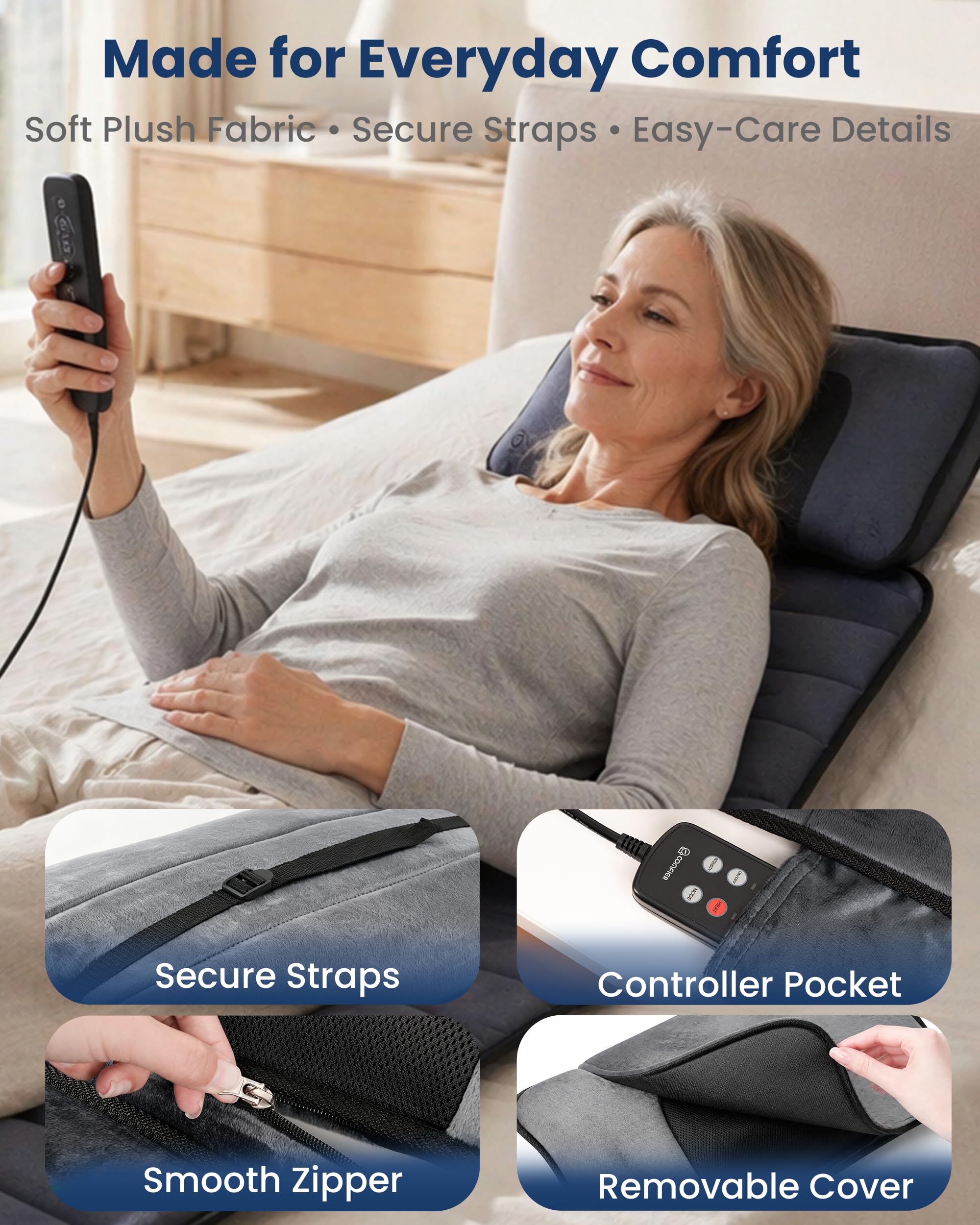 comfier-full-body-massage-mat-with-movable-neck-pillow-shiatsu-back-massager-wit image 8