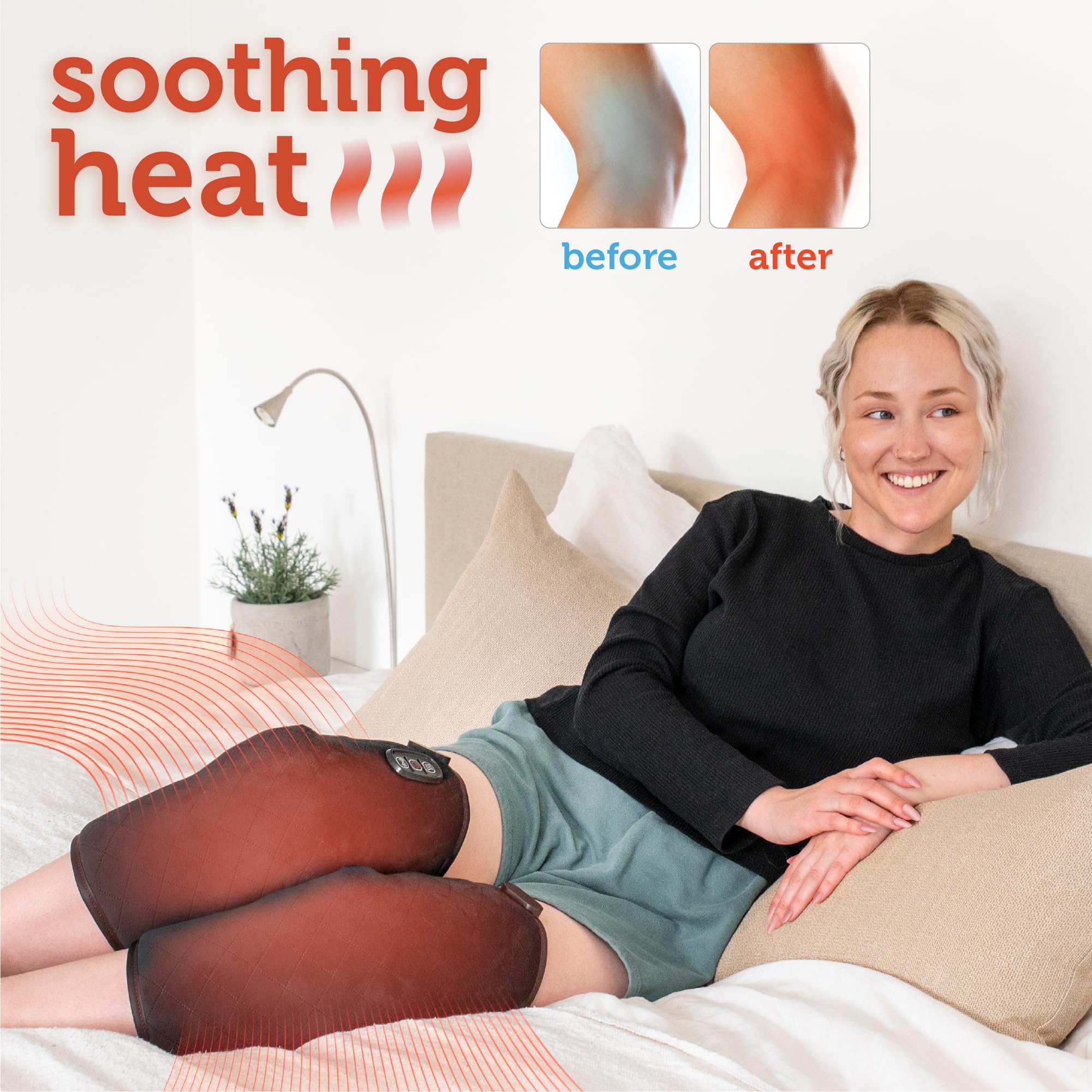 comfier-plug-in-heated-knee-massager-knee-heating-pad-pair-with-vibration-for-pa image 2