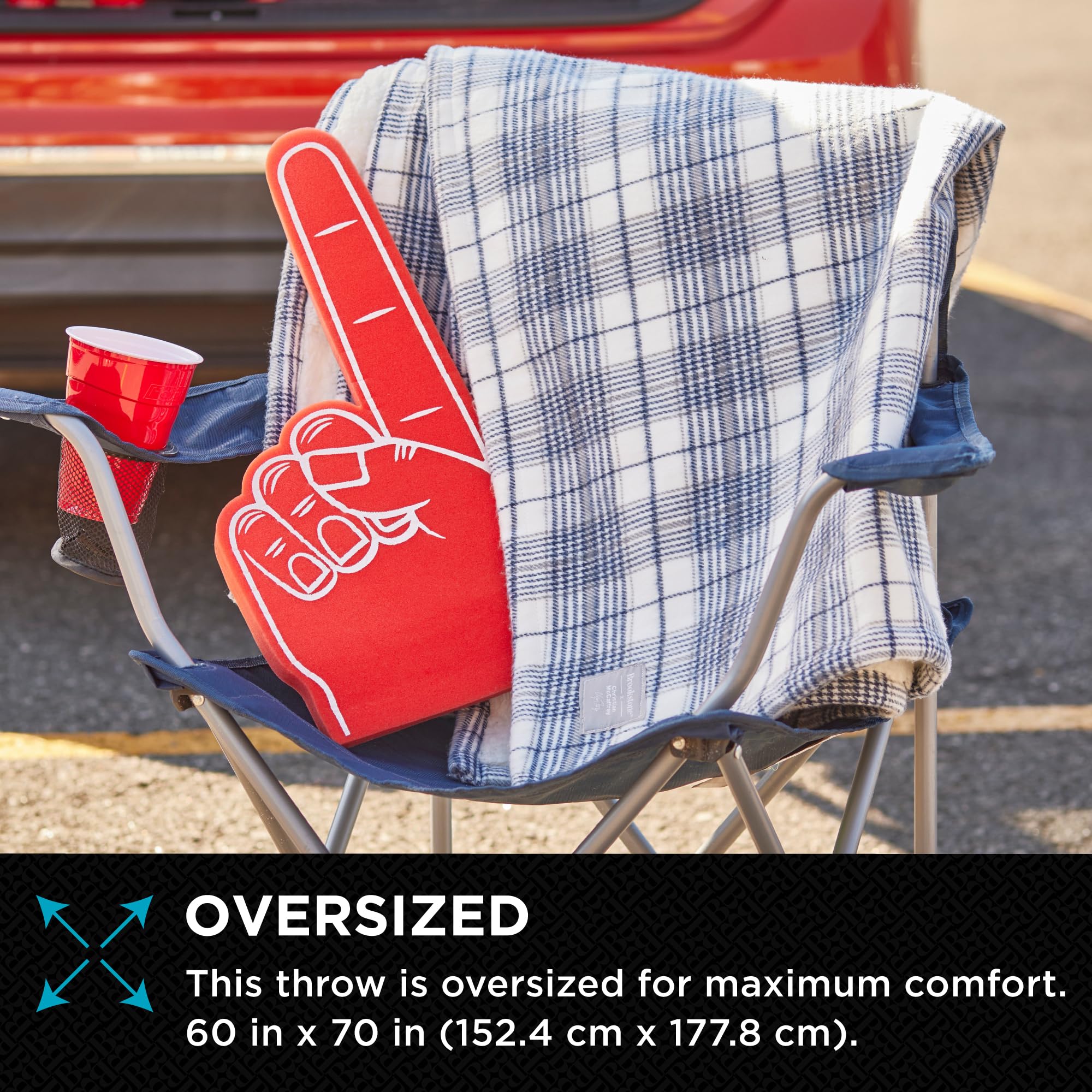 brookstone-elite-stadium-blanket-oversized-waterproof-outdoor-blanket-70-x-60-br image 7