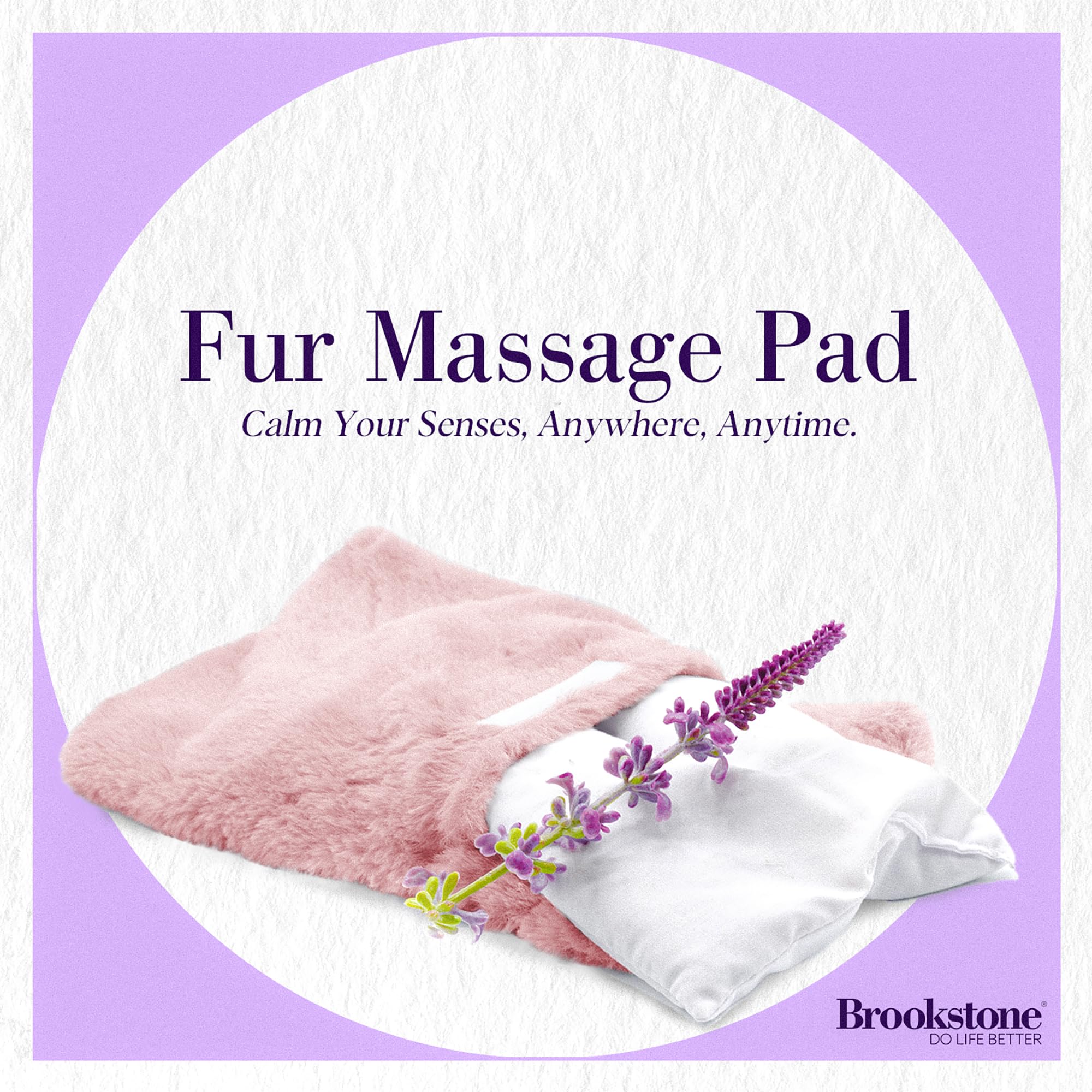 brookstone-hot-cold-microwavable-heating-pad-for-period-cramps-plush-cover-laven image 3