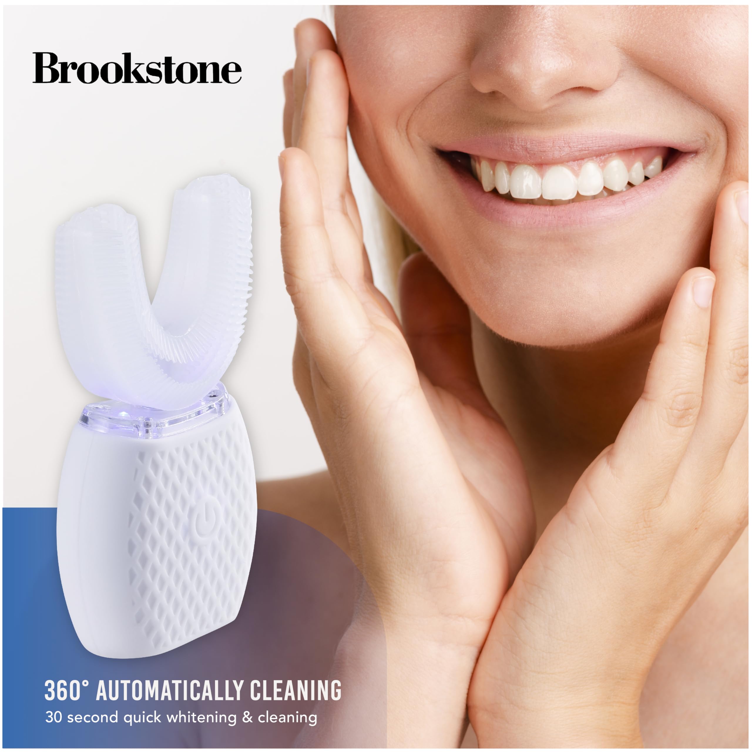 brookstone-ultrasonic-electric-whitening-toothbrush-sonic-technology-5-brushing- image 5