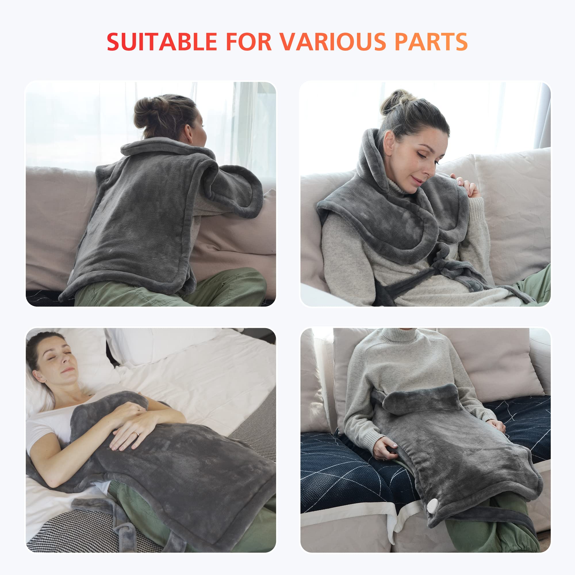 comfier-large-heating-pad-for-back-pain-relief-24x33-inches-3-heat-settings-auto image 4