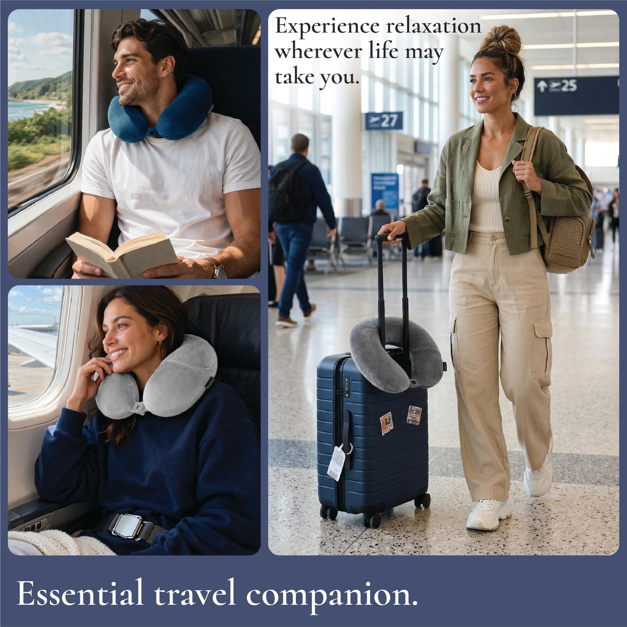 brookstone-microbead-neck-pillow-super-soft-cozy-lightweight-travel-pillow-with- image 6