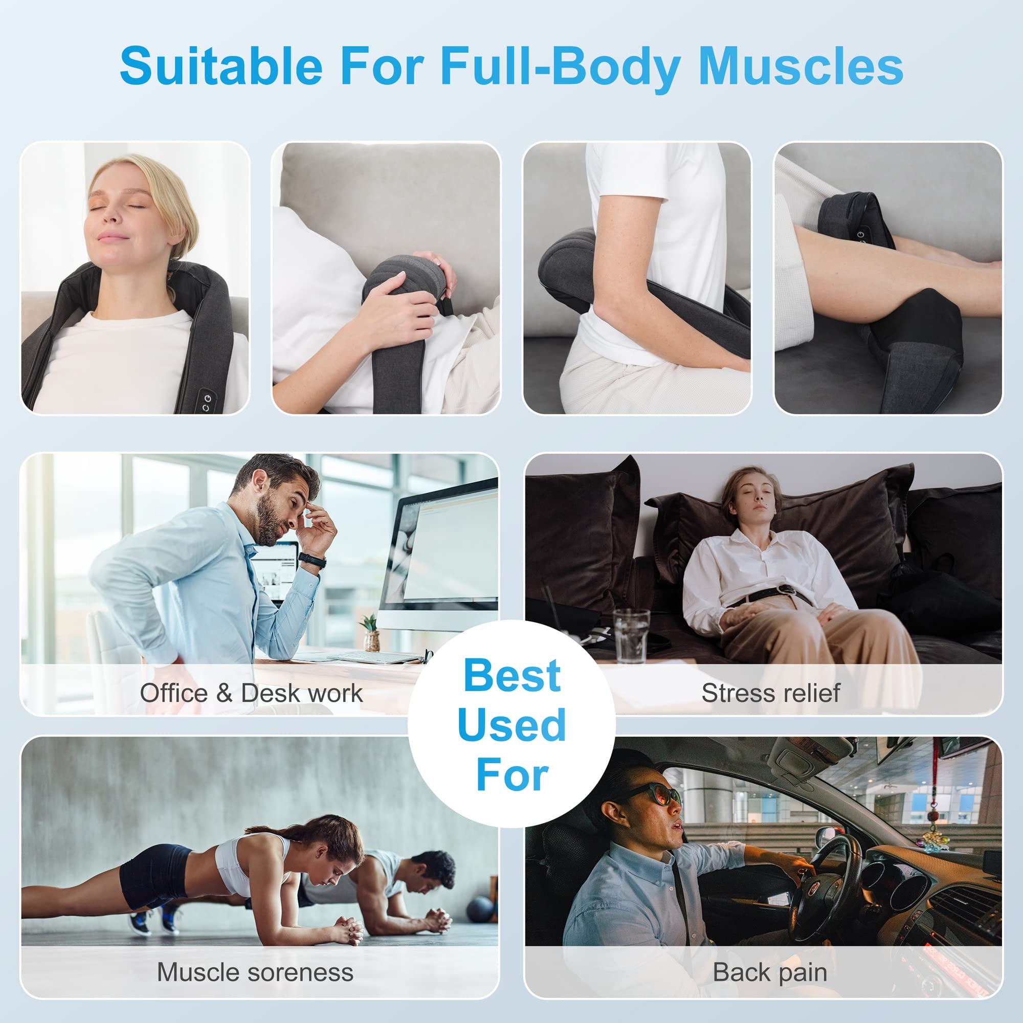 comfier-neck-back-massager-with-heat-shiatsu-neck-shoulder-massager-portable-3d- image 5