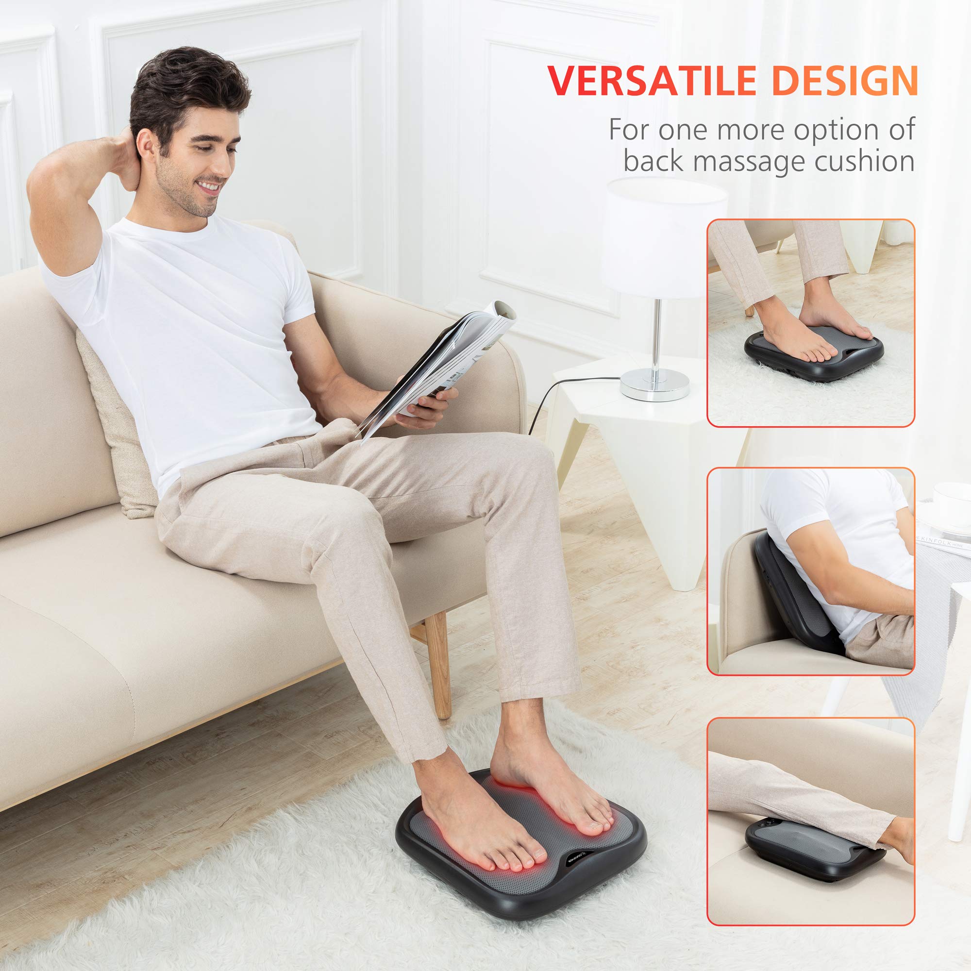 comfier-shiatsu-foot-massager-with-heat-2-in-1-foot-and-back-massager-with-washa image 2