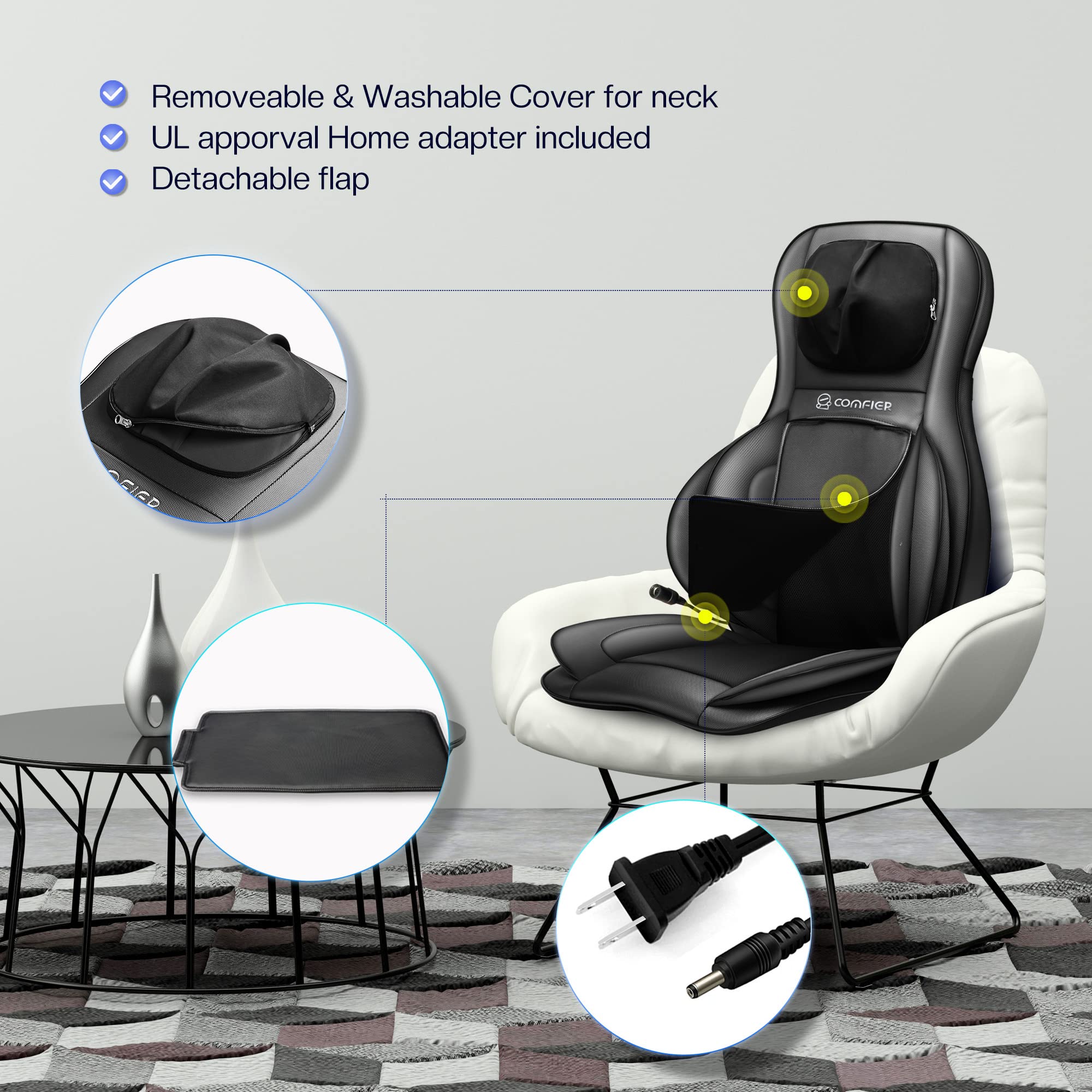comfier-shiatsu-neck-back-massager-with-heat-2d-3d-massage-chair-pad-with-app-co image 7