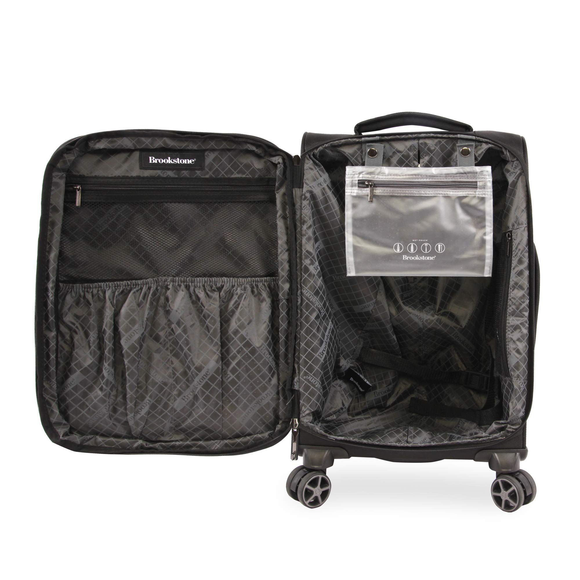 brookstone-harbor-21-spinner-suitcase-carry-on-usb-port-tsa-lock-expandable image 3