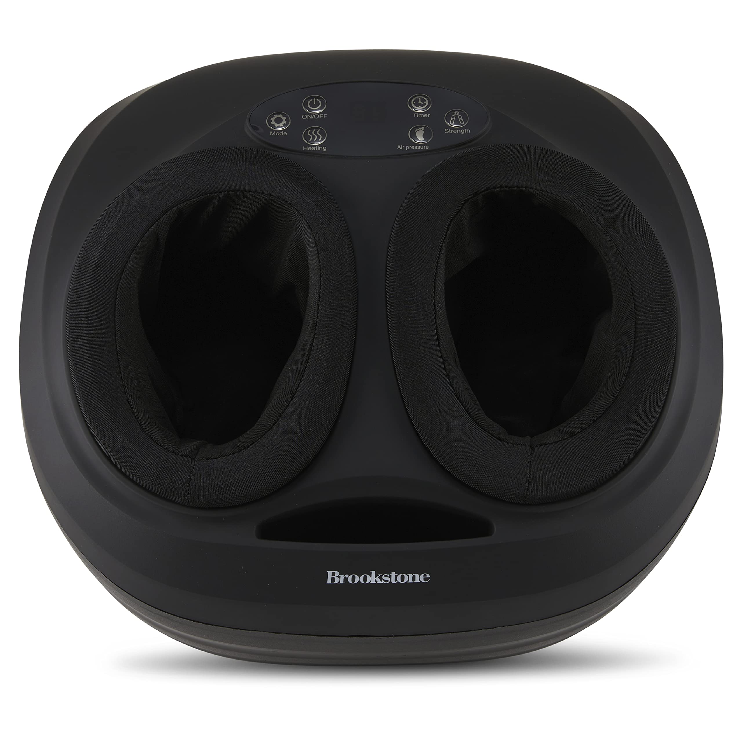 brookstone-shiatsu-foot-massager-with-heat-air-compression-5-modes-adjustable-in image 1