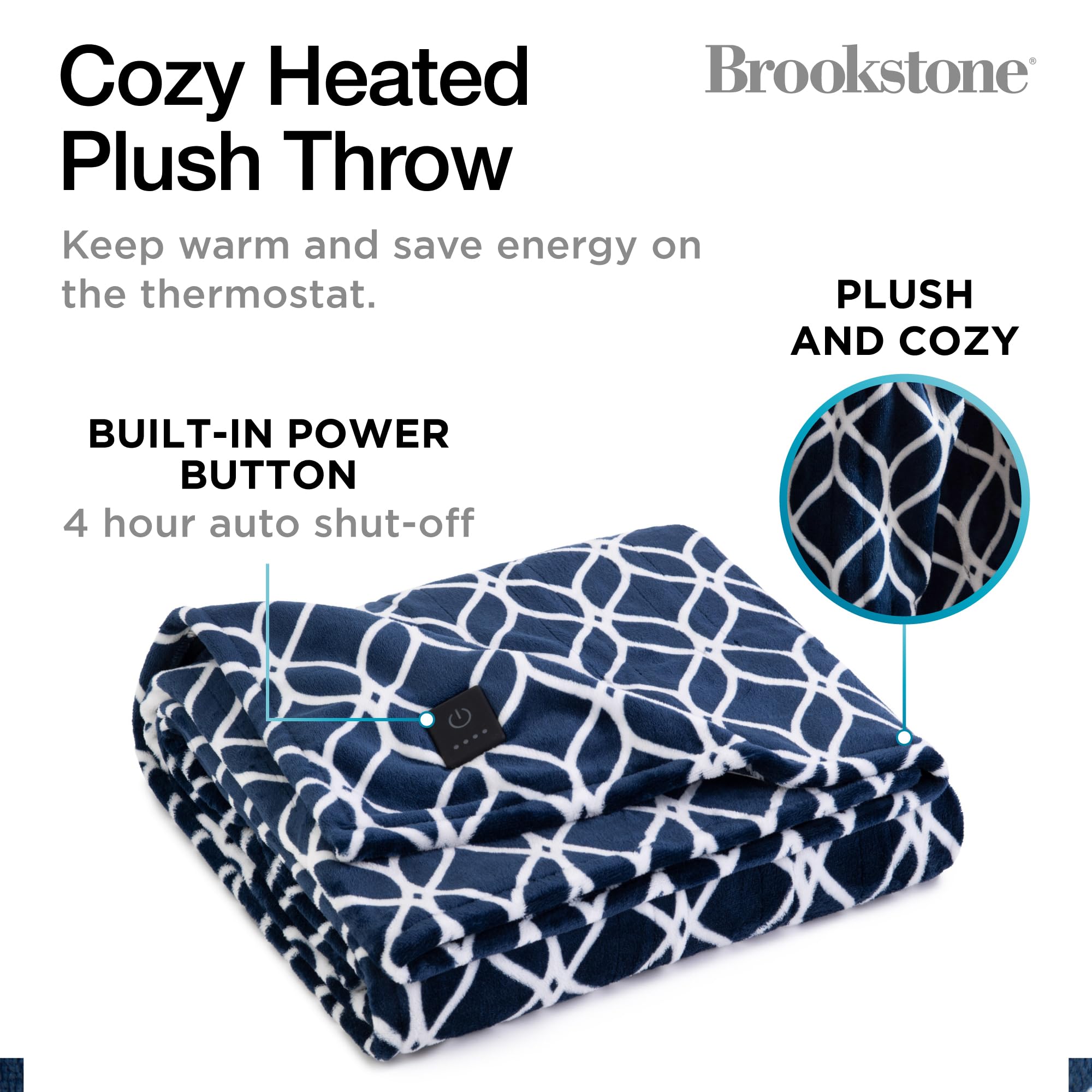 brookstone-electric-heated-plush-throw-50-x60-heated-blanket-with-4-heat-setting image 2