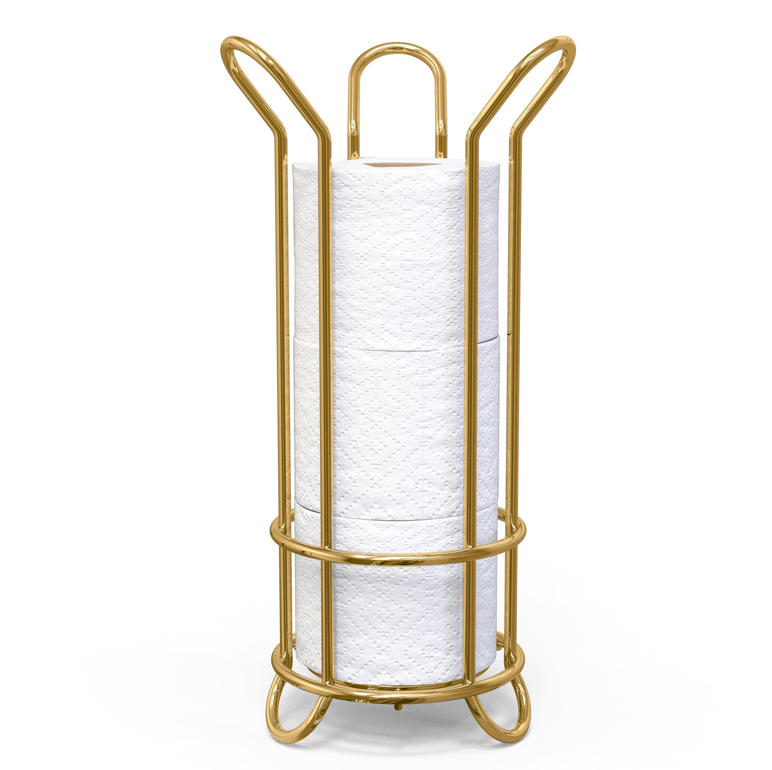 brookstone-reserve-freestanding-toilet-paper-holder-stand-with-storage-holds-meg image 8