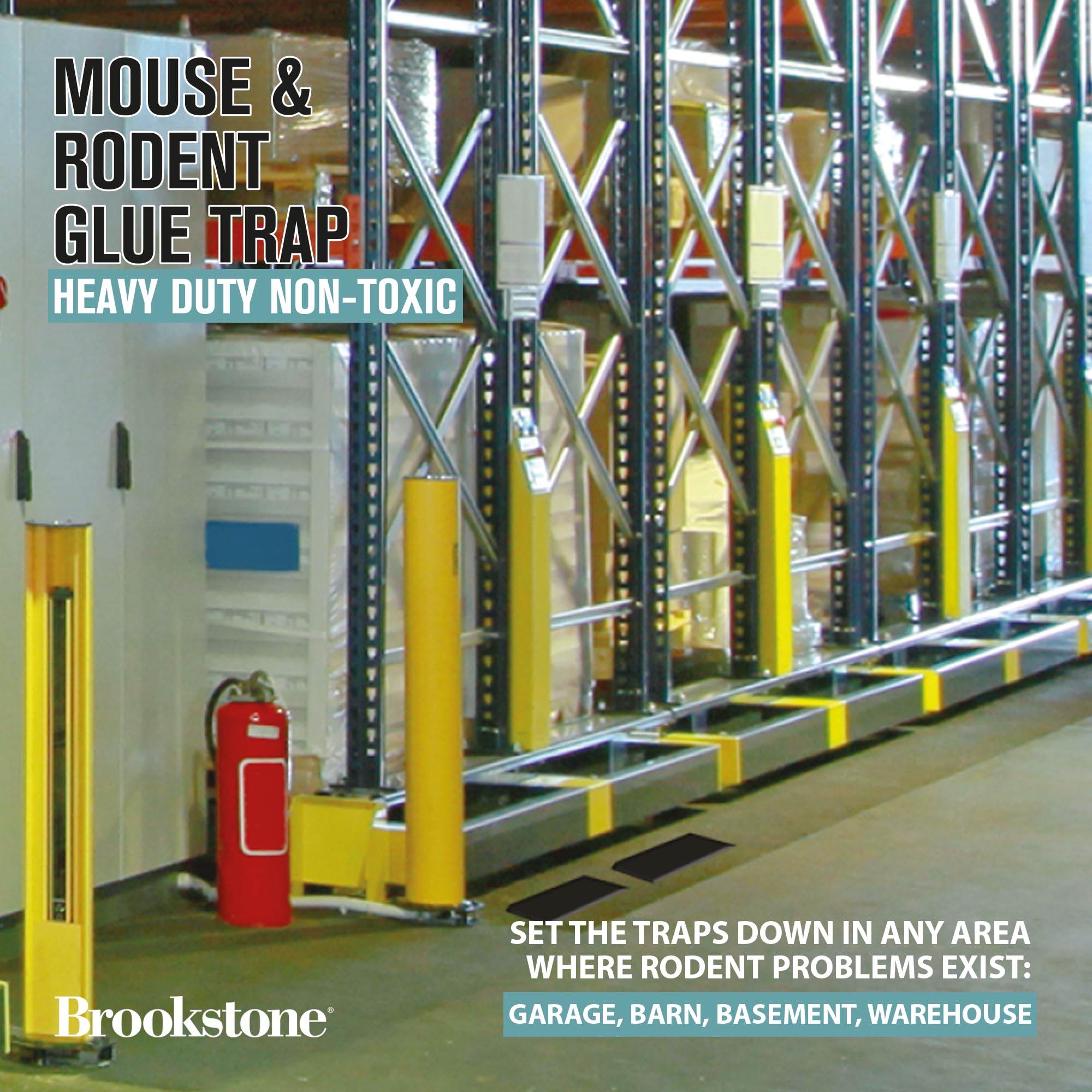 brookstone-mouse-rodent-glue-trap-heavy-duty-non-toxic-set-of-2-large-traps image 2