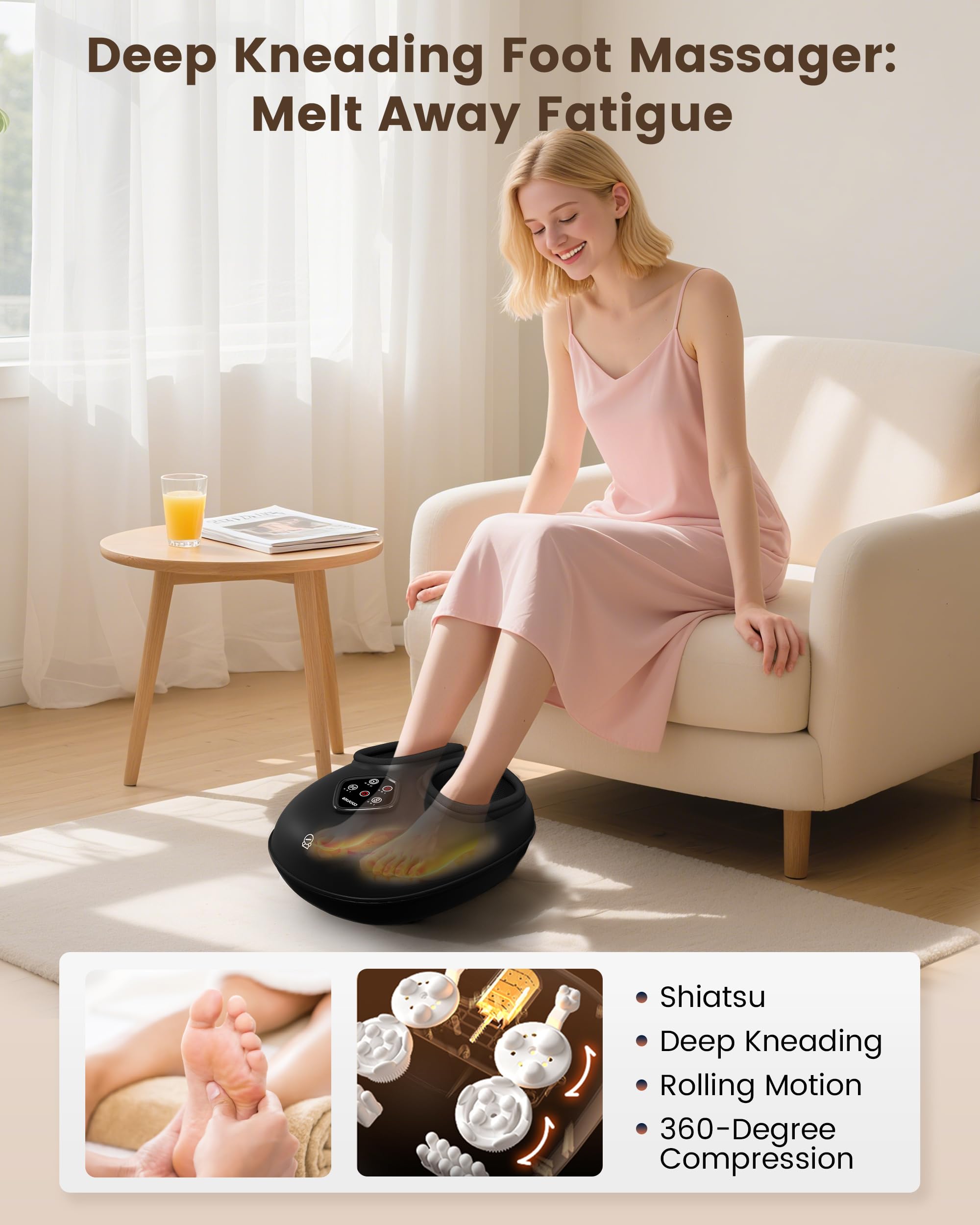 comfier-shiatsu-foot-massager-with-heat-compression-deep-kneading-rolling-fits-u image 2