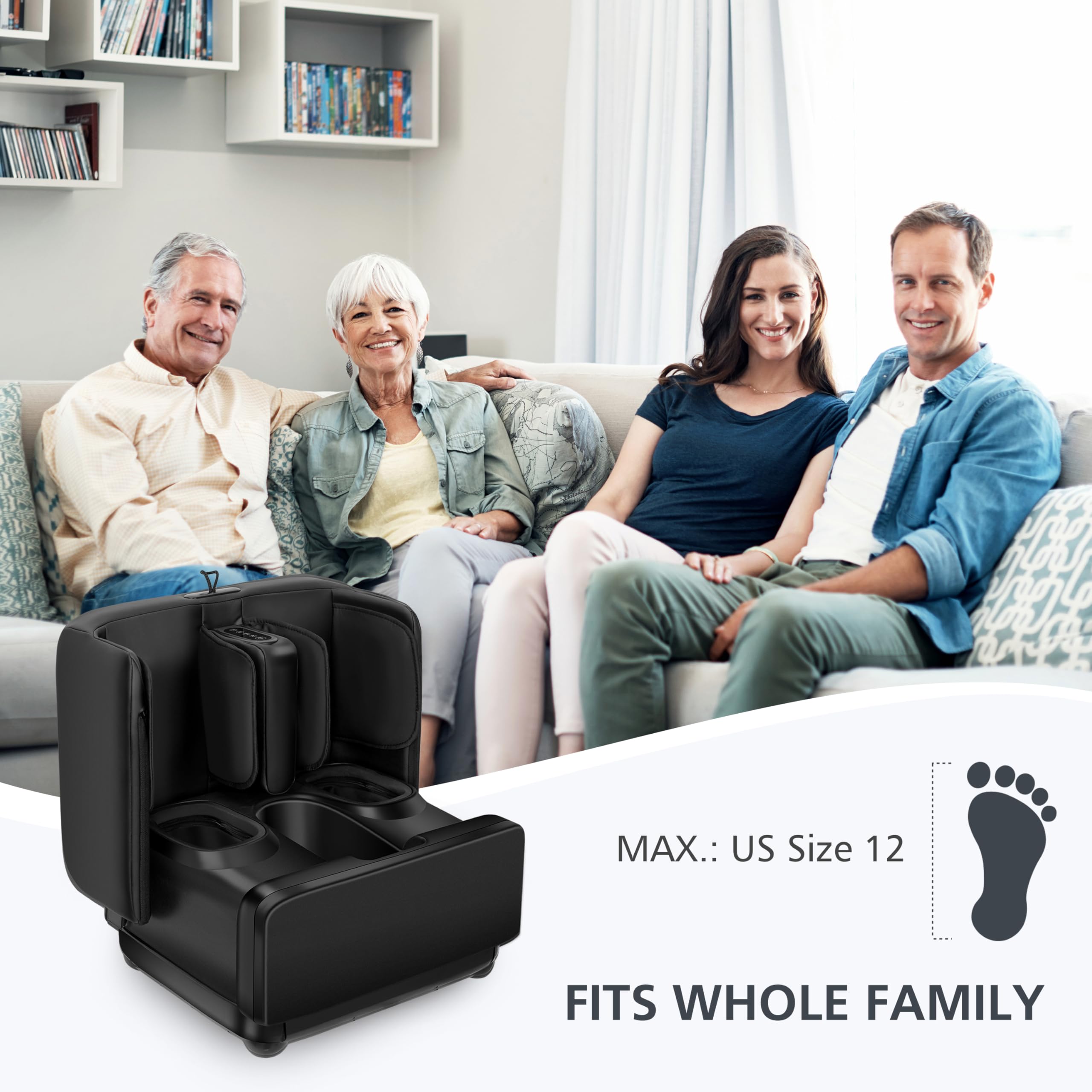 comfier-2-in-1-foot-and-calf-massager-with-heat-shiatsu-kneading-vibration-compr image 6