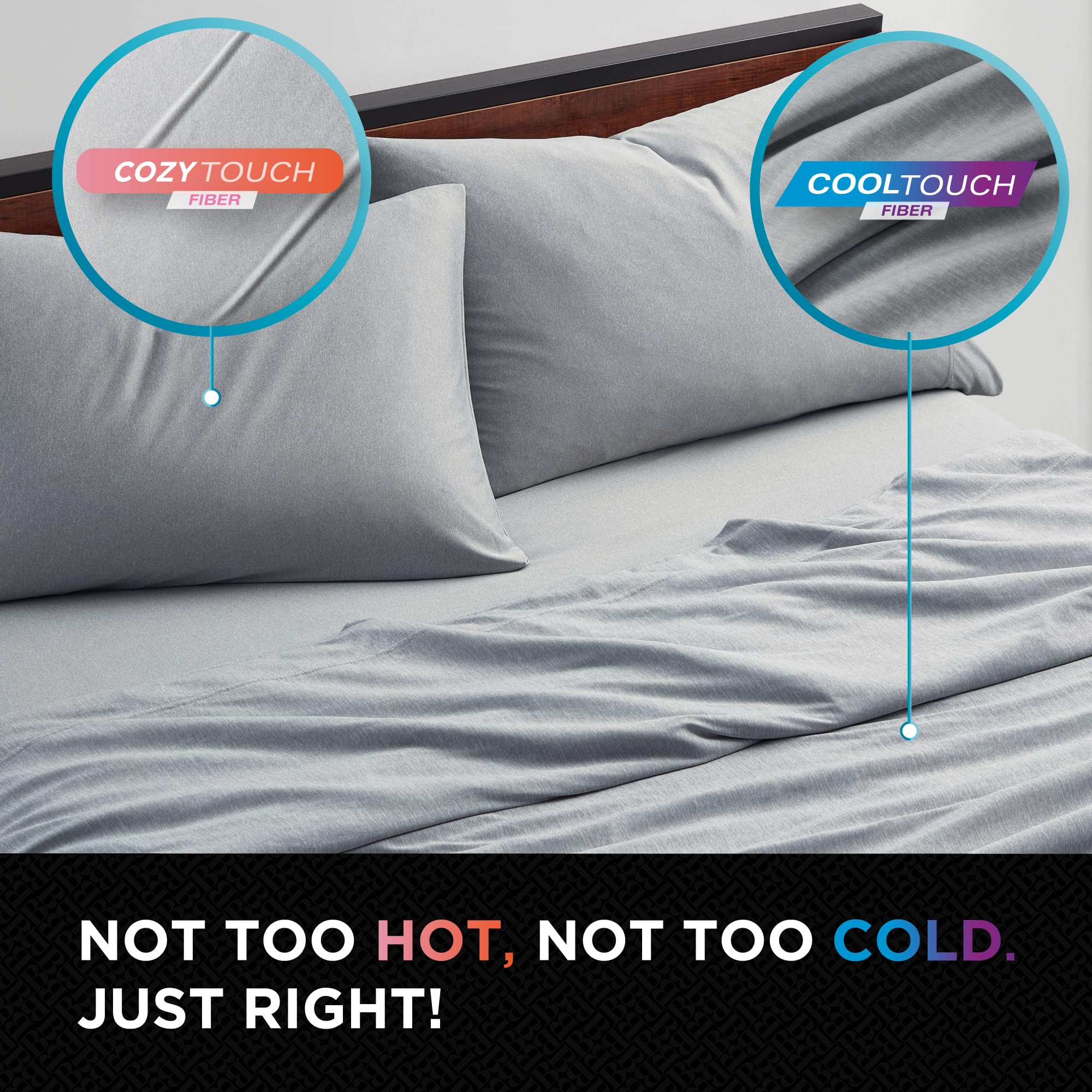 brookstone-comfort-queen-sheet-set-4-piece-cooling-knit-sheets-for-hot-sleepers- image 3