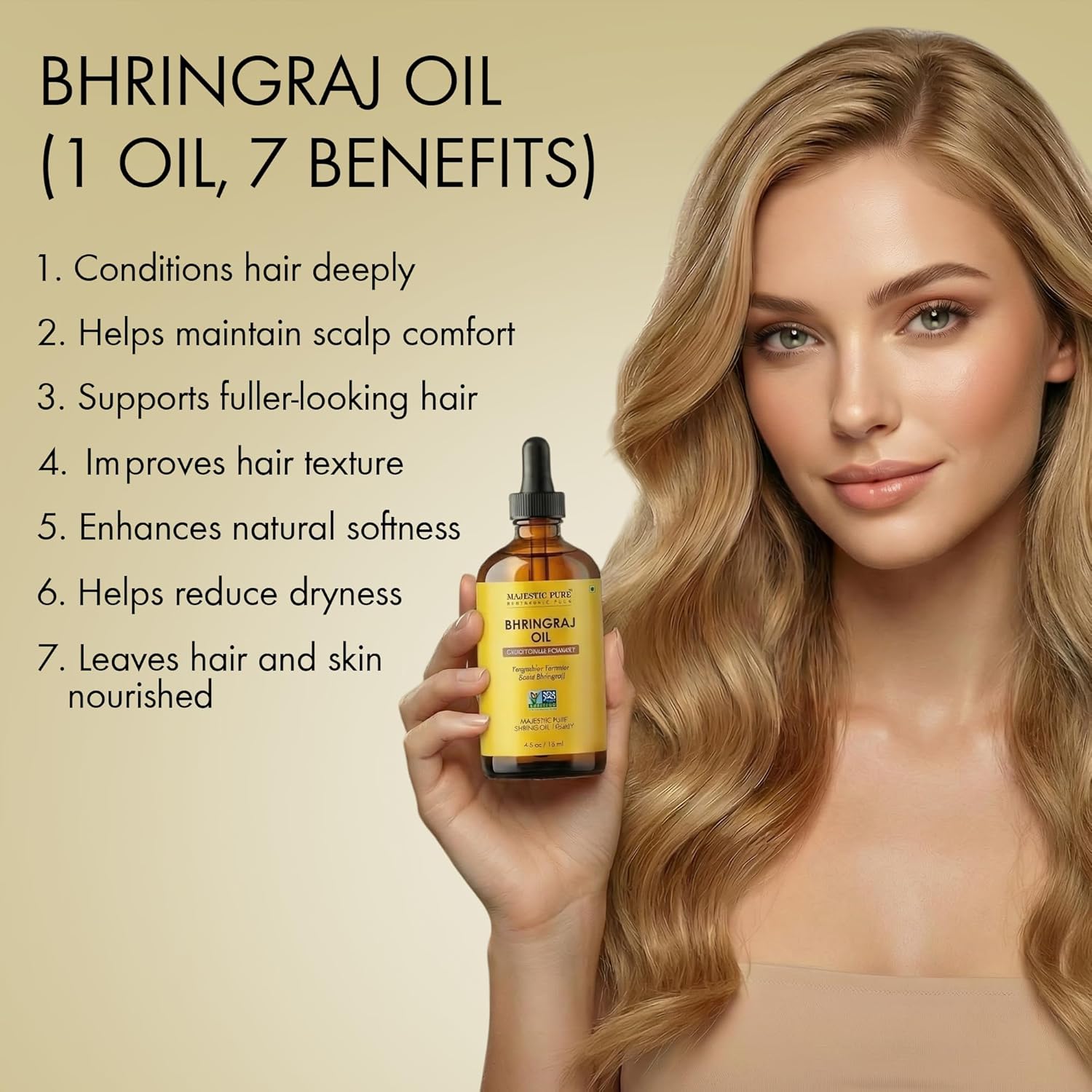 majestic-pure-bhringraj-carrier-oil-4-oz-118-ml-with-dropper-traditional-hair-gr image 5